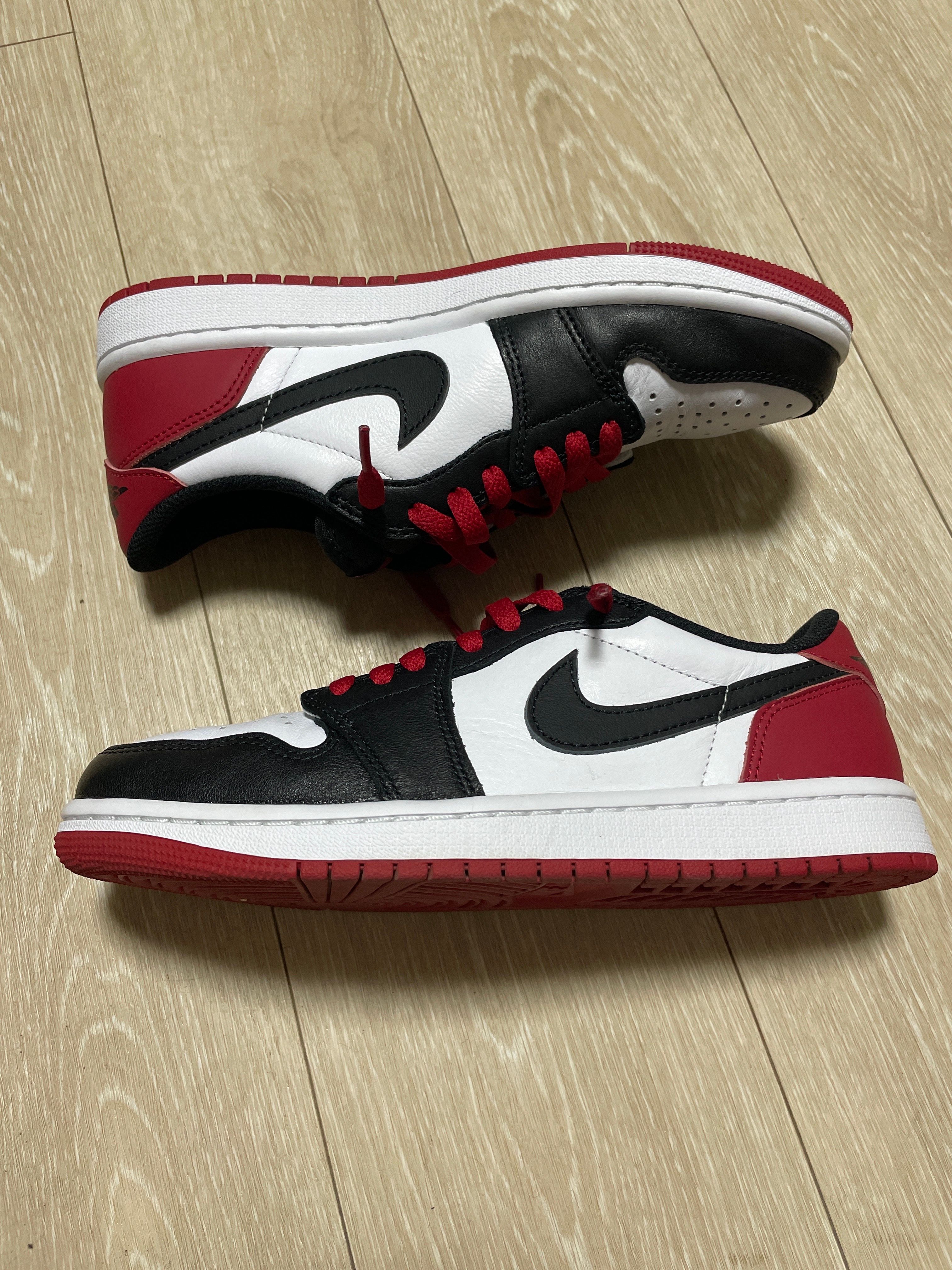 Nike Air Jordan 1 Retro Low OG "Black Toe"