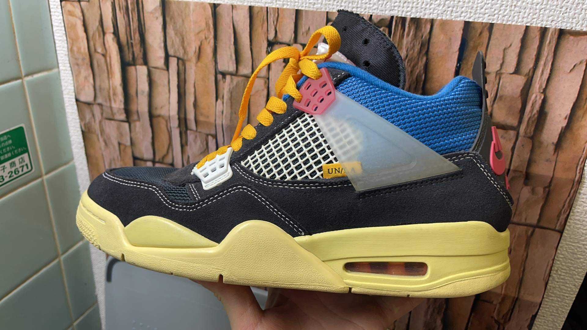 UNION × Nike Air Jordan 4 "Off Noir"