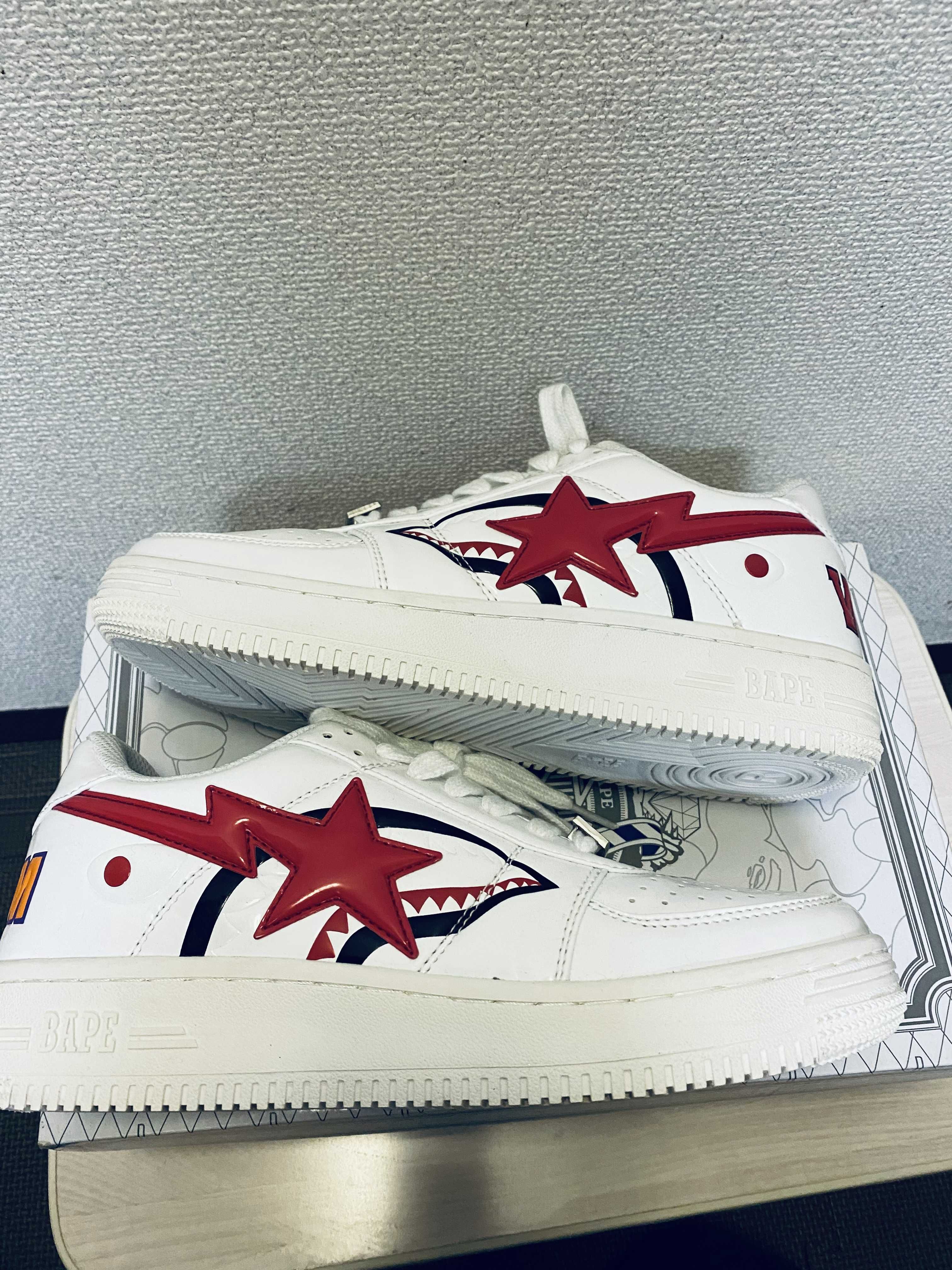 A BATHING APE®︎ COURT STA "White/Beige"