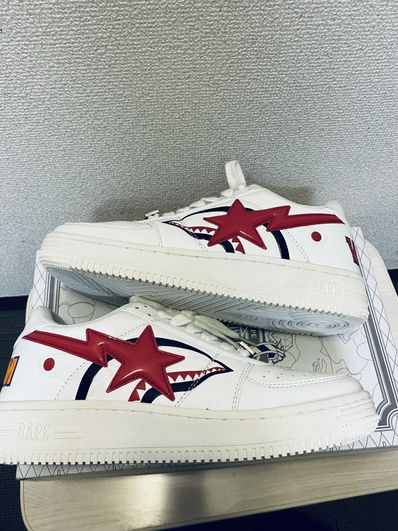 A BATHING APE®︎ COURT STA "White/Beige"