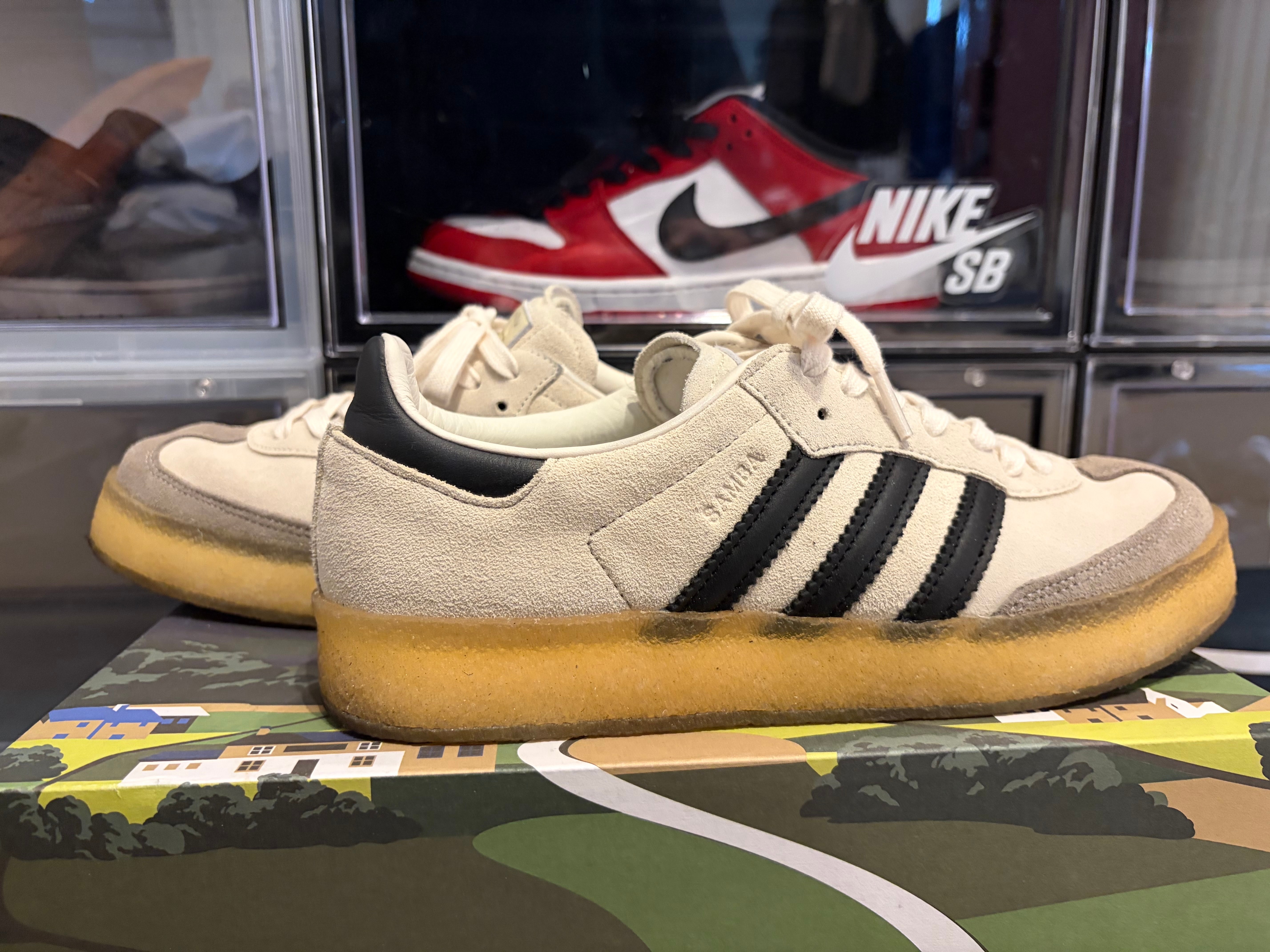 KITH Ronnie Fieg × Clarks × adidas 8Th Street Samba KITHmas "Core Black"