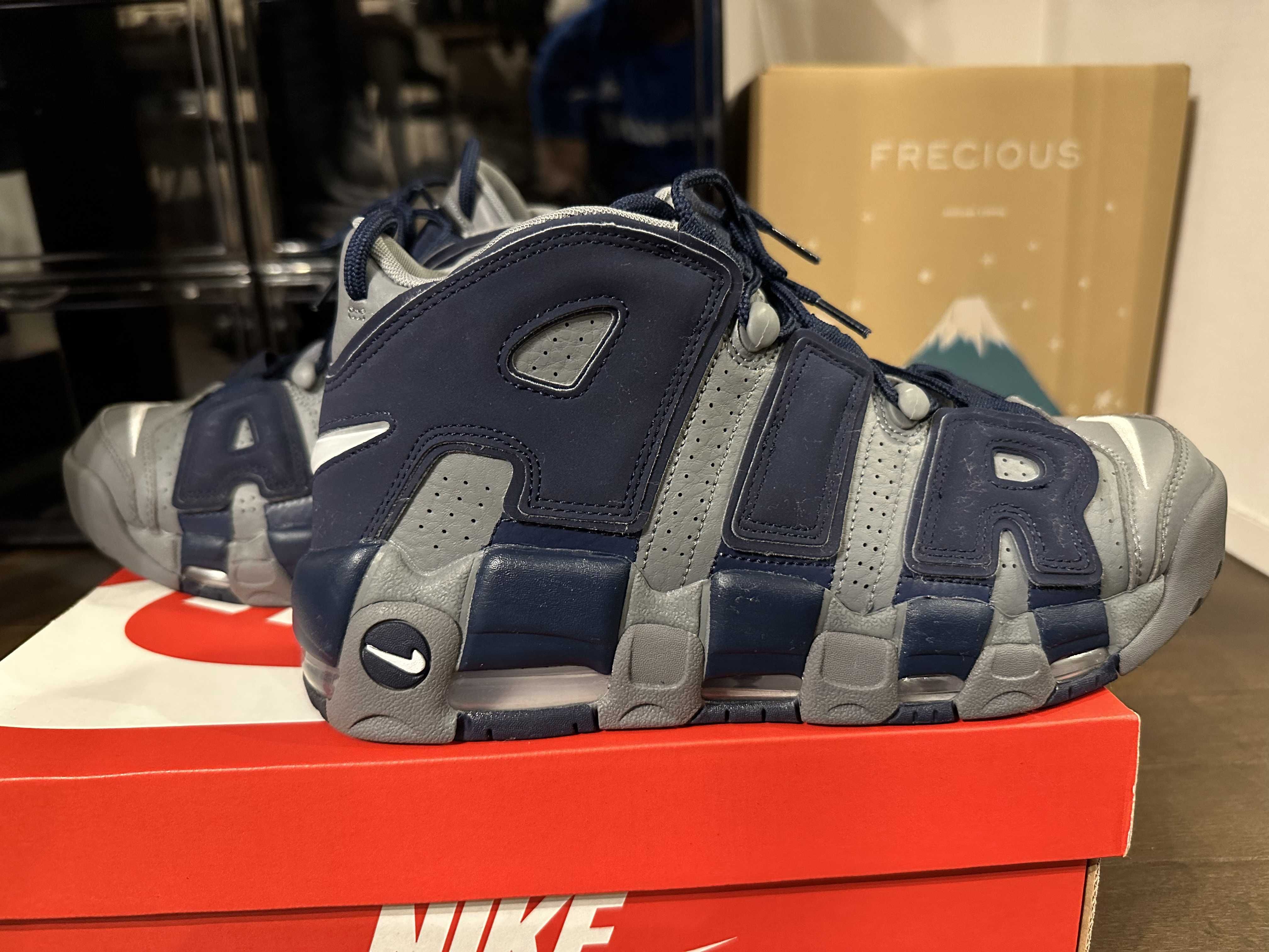 Nike Air More Uptempo '96 "Cool Grey/White/Midnight Navy"
