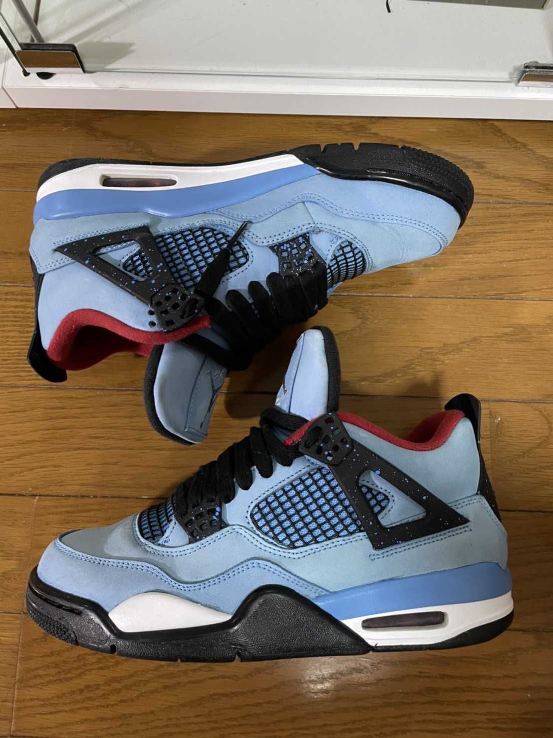 Travis Scott × Nike Air Jordan 4 Retro Cactus Jack "University Blue"