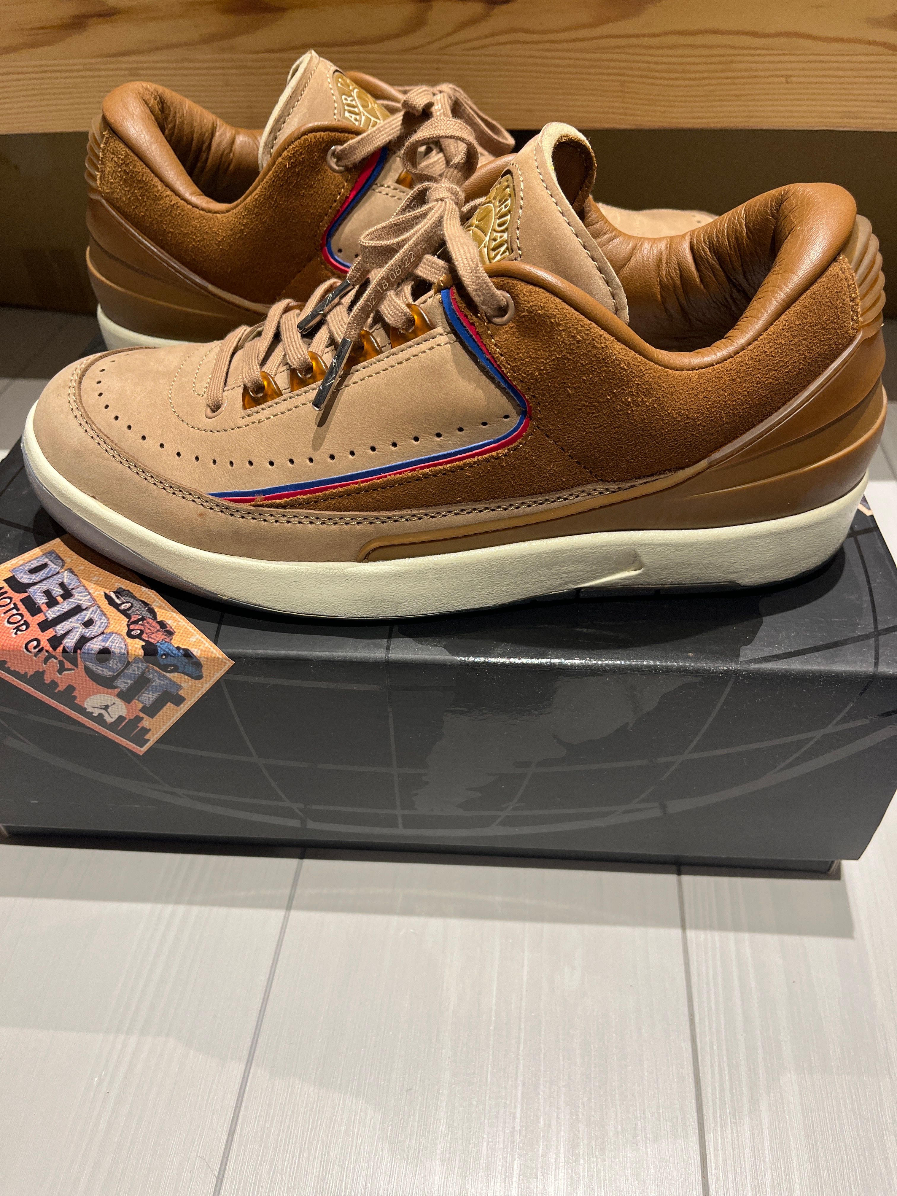 Two 18 × Nike Air Jordan 2 Low "Tan"