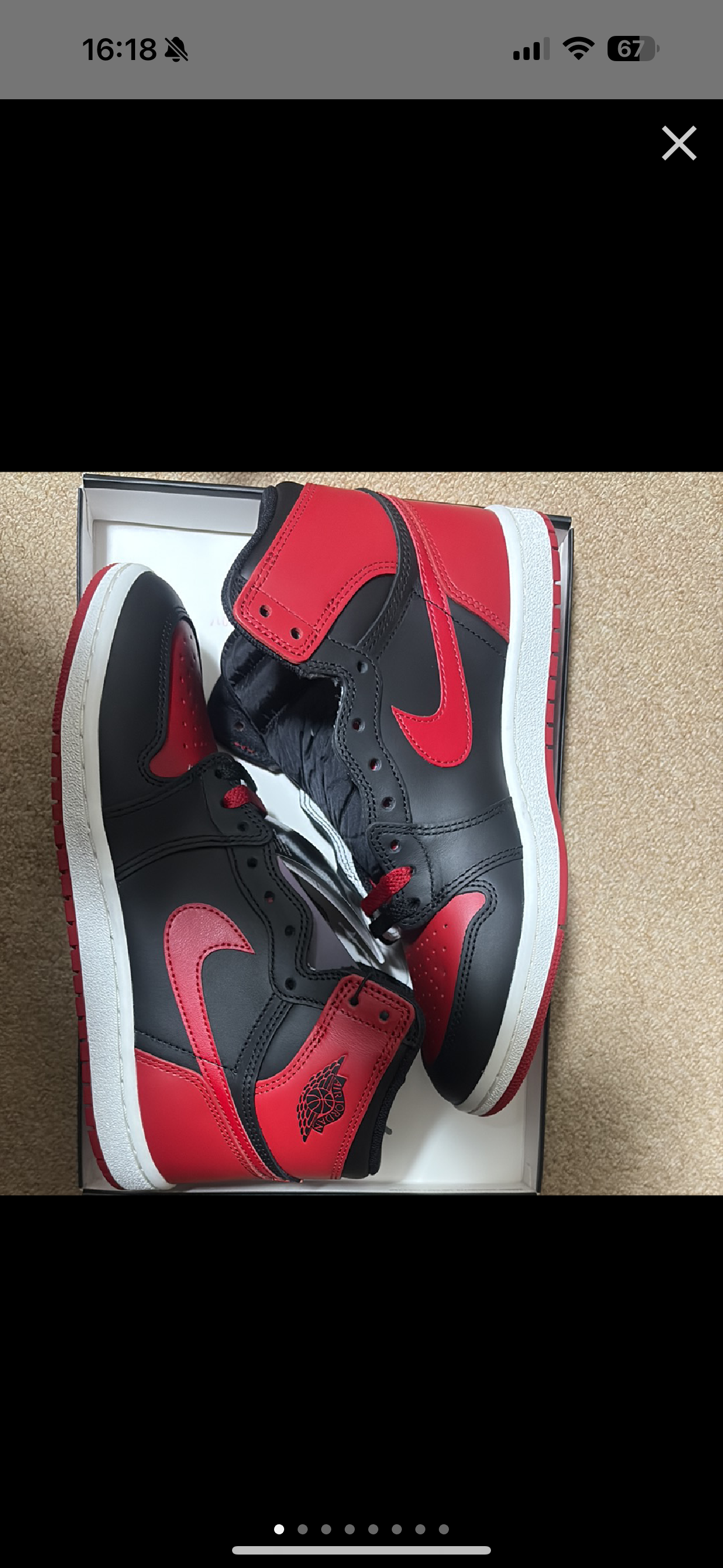 Nike Air Jordan 1 High 85 "Bred" (2025)