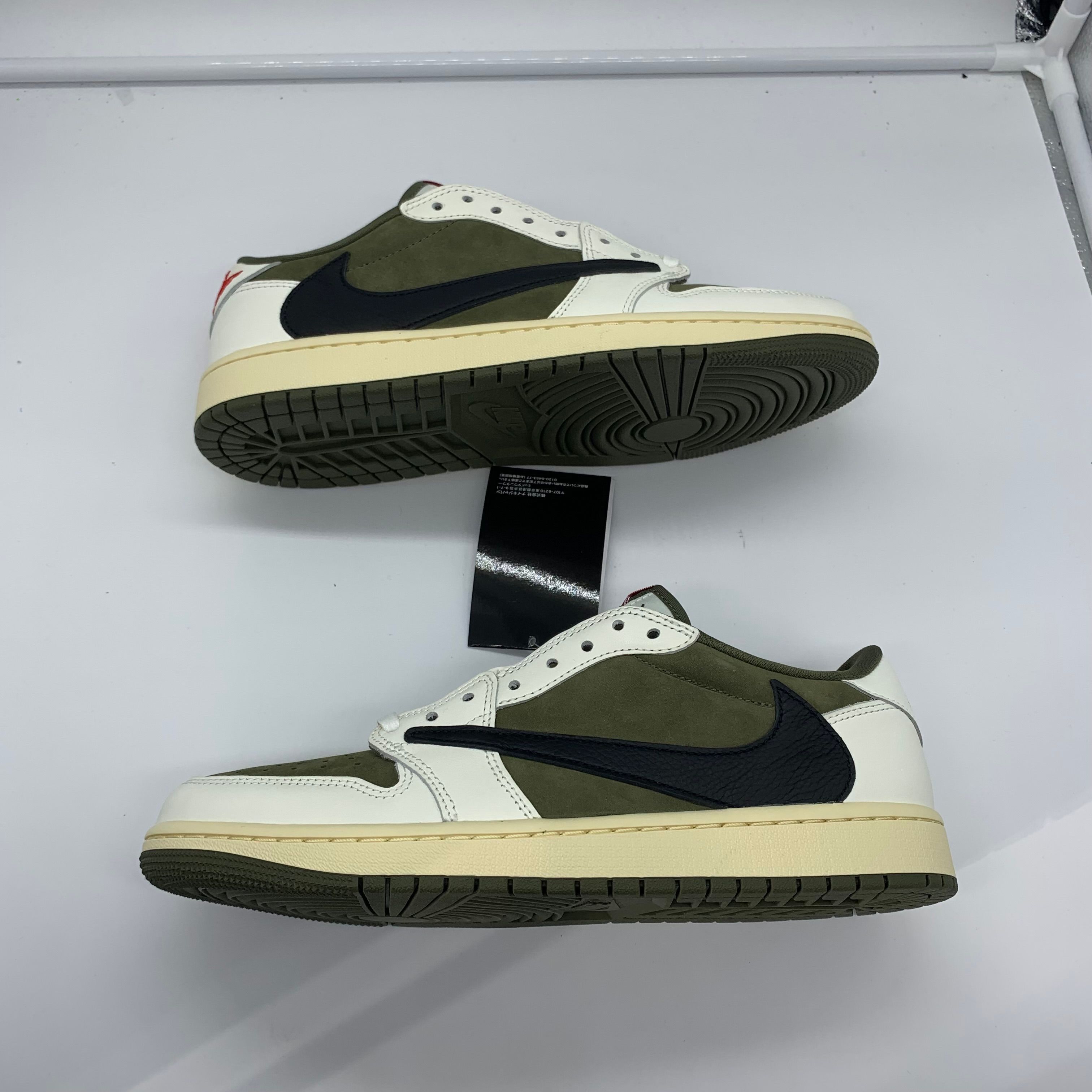 Travis Scott × Nike Air Jordan 1 Low OG SP "Reverse Olive"