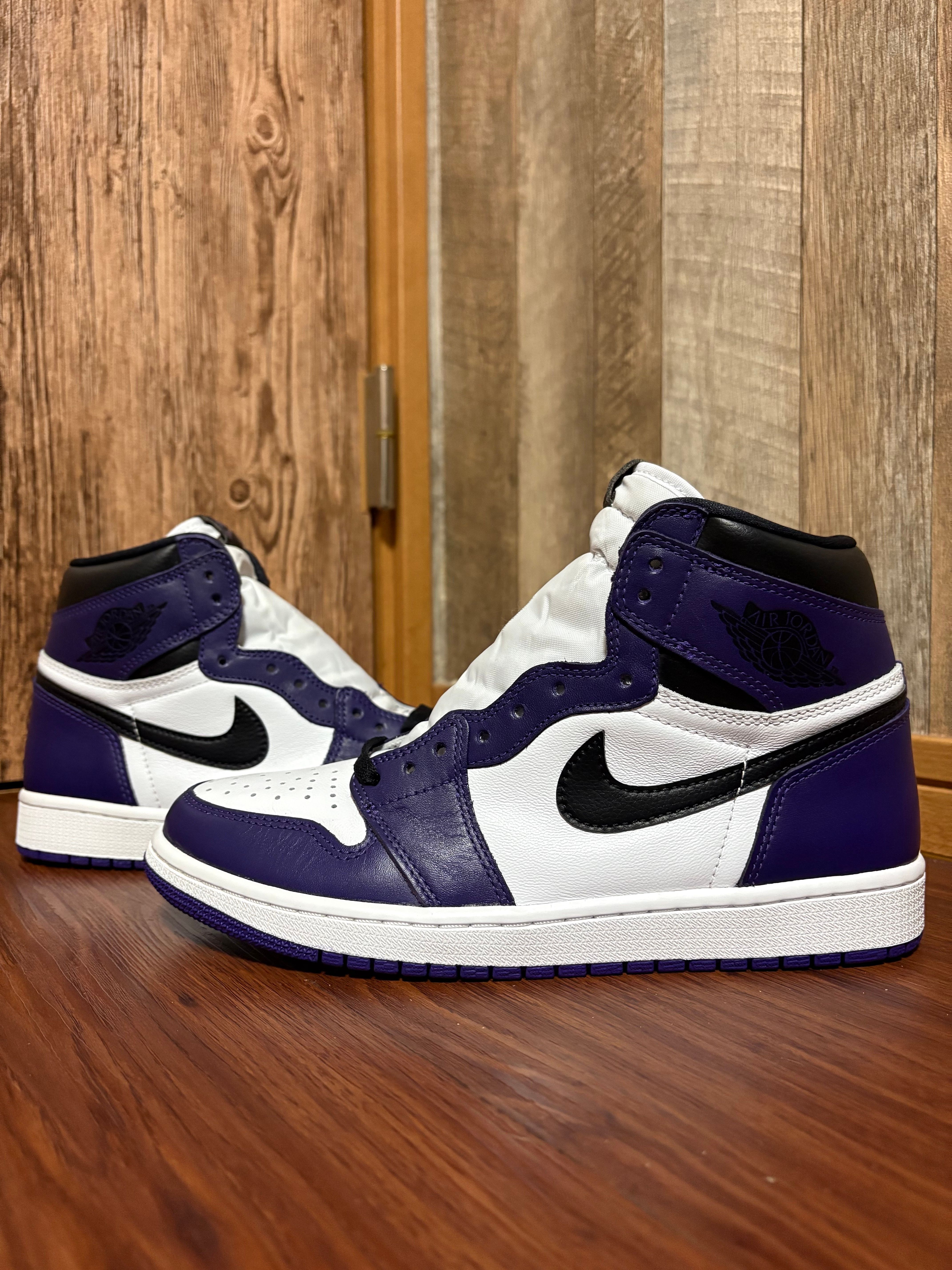Nike Air Jordan 1 Retro High OG "Court Purple White/Black" (2020)