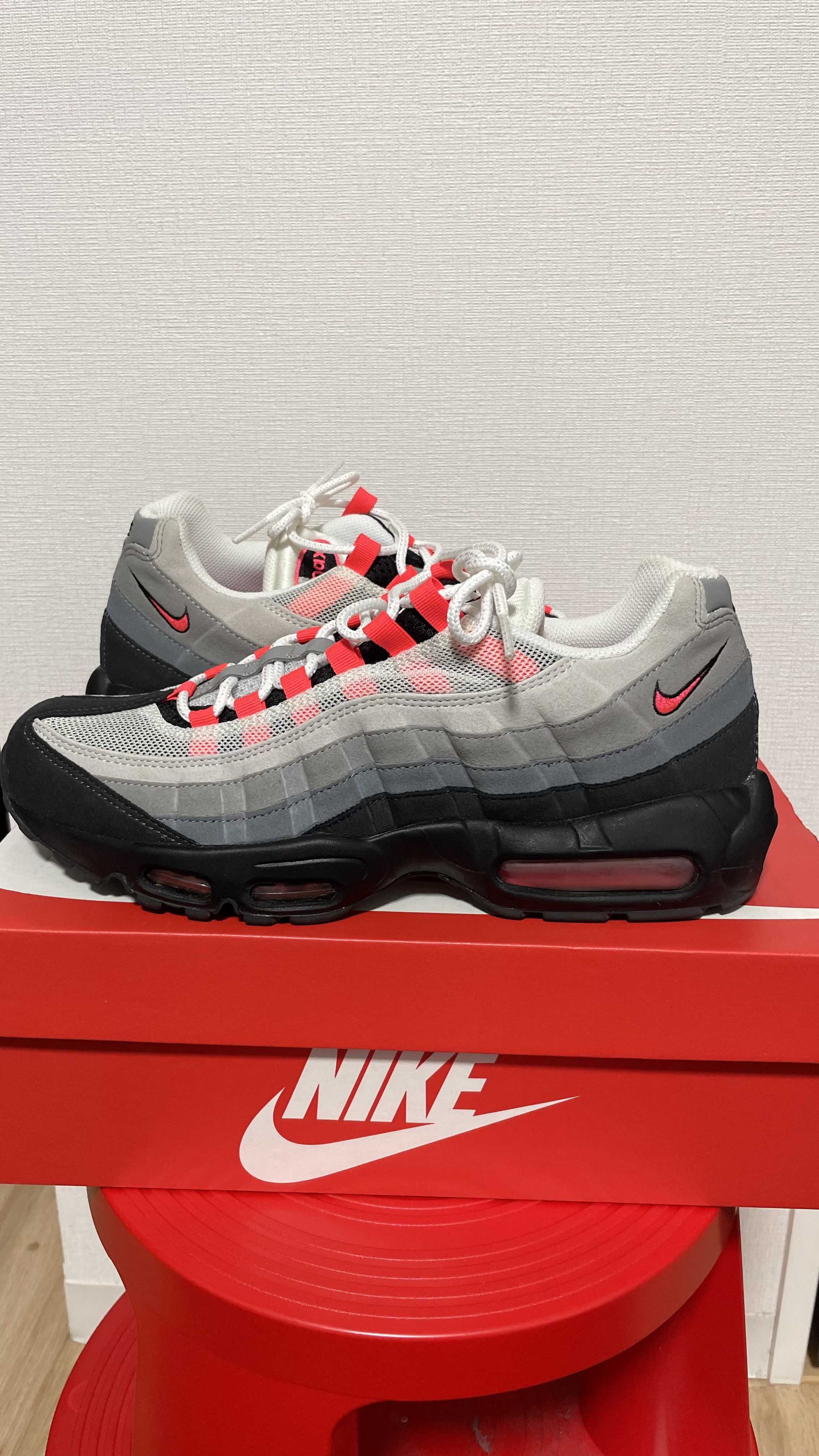 Nike Air Max 95 "White/Solar Red"