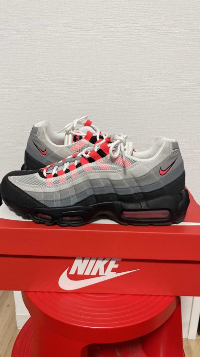 Nike Air Max 95 "White/Solar Red"