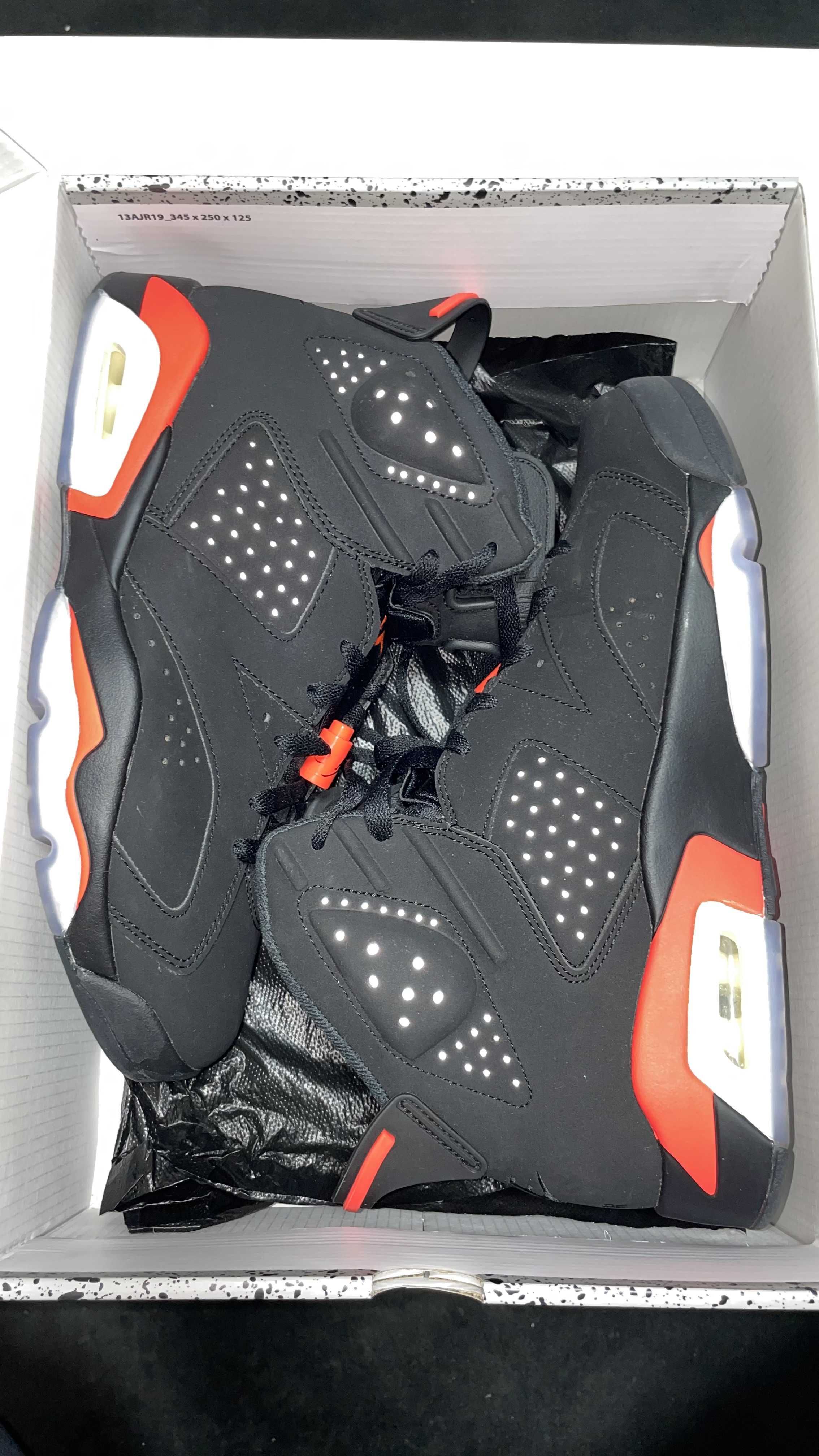 Nike Air Jordan 6 Retro OG "Black/Infrared"