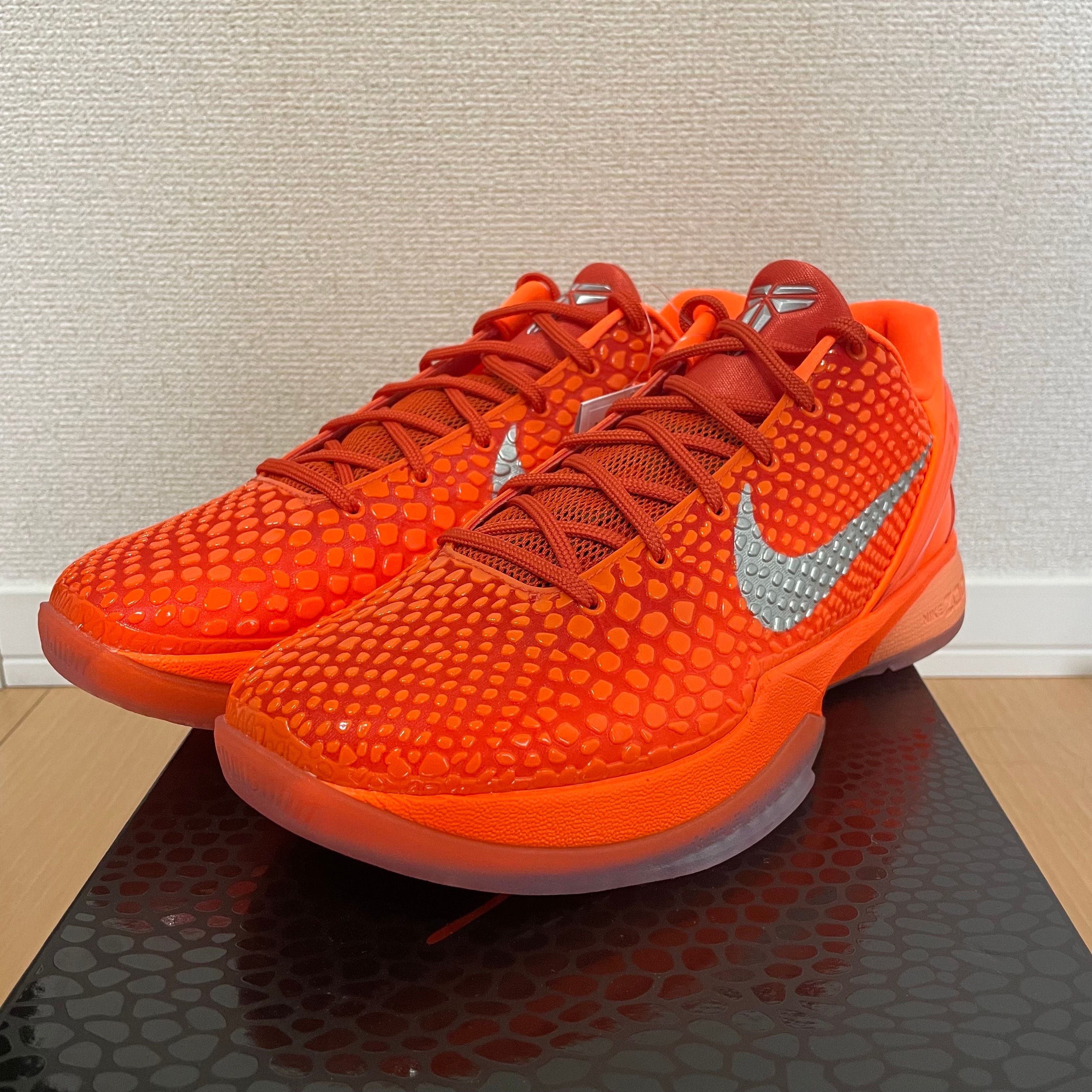 コービー 6 プロトロ トータルオレンジ US12（30cm） NIKE コービー6プロトロ オレンジ 33cm - メルカリ