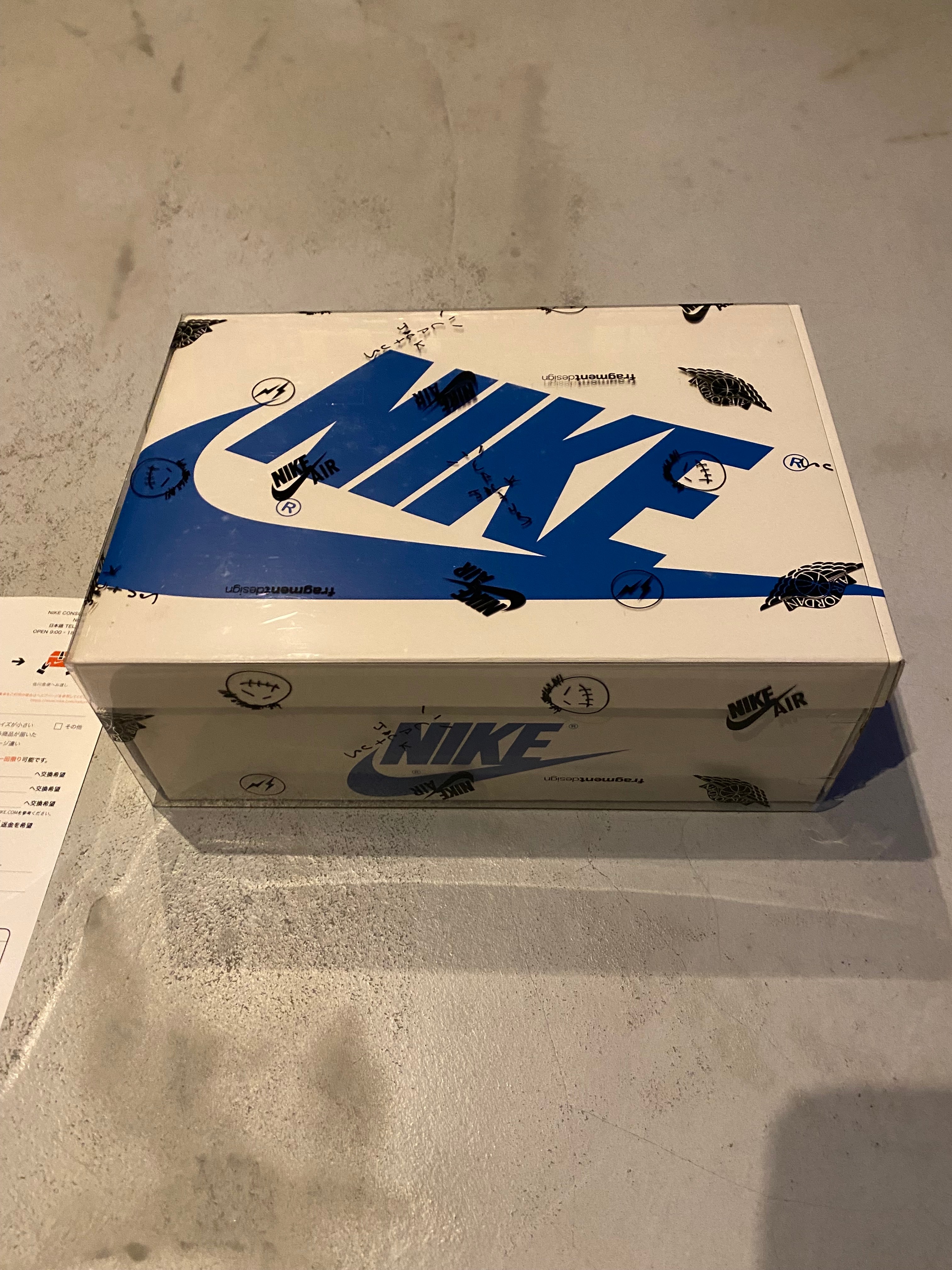 Travis Scott × fragment design × Nike Air Jordan 1 Low OG SP "Military Blue"