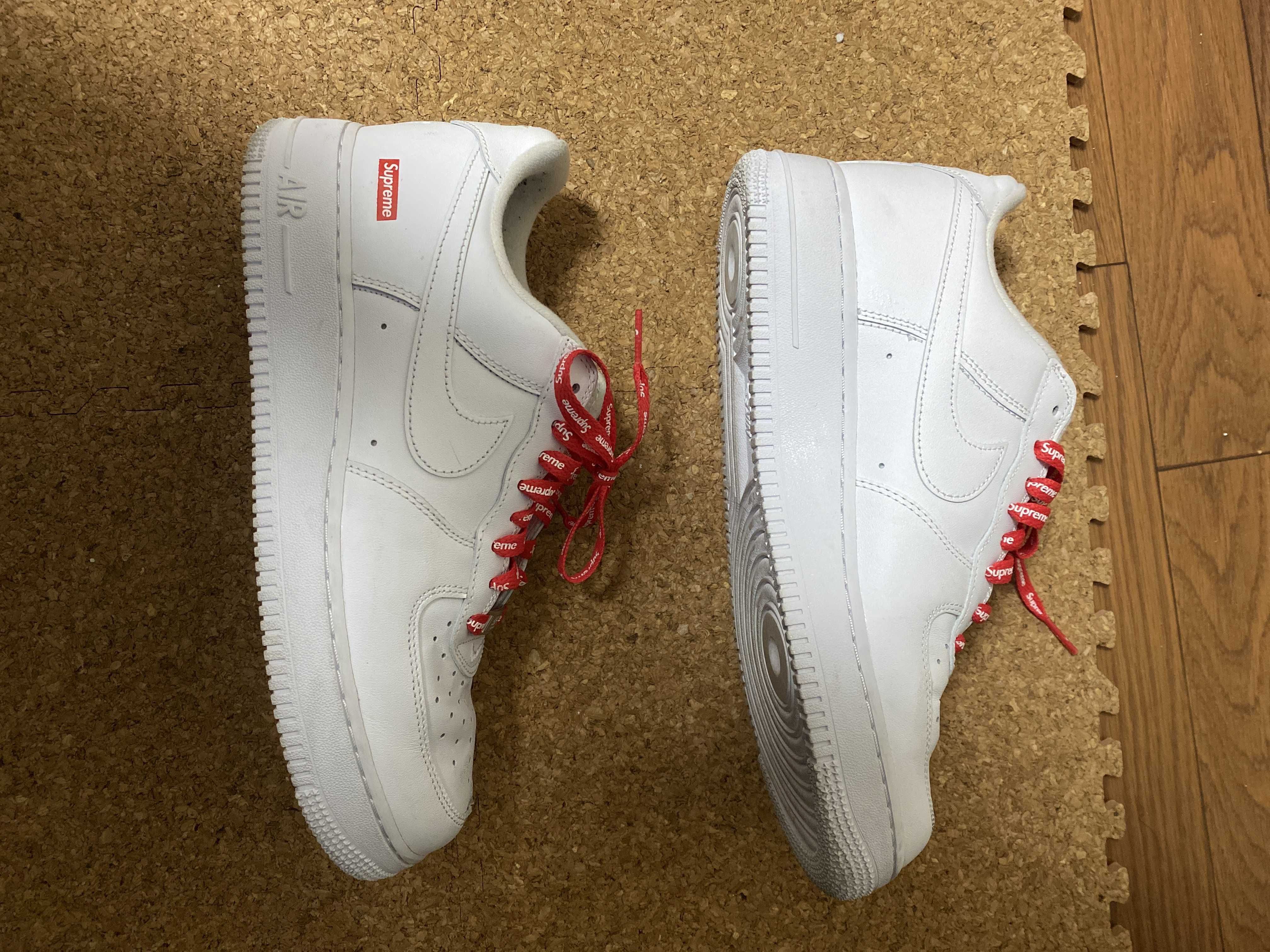 Supreme × Nike Air Force 1 Low "White"