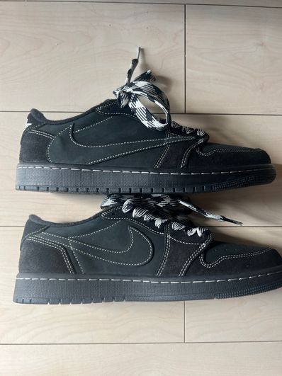 Travis Scott × Nike Air Jordan 1 Low OG SP "Black Phantom"