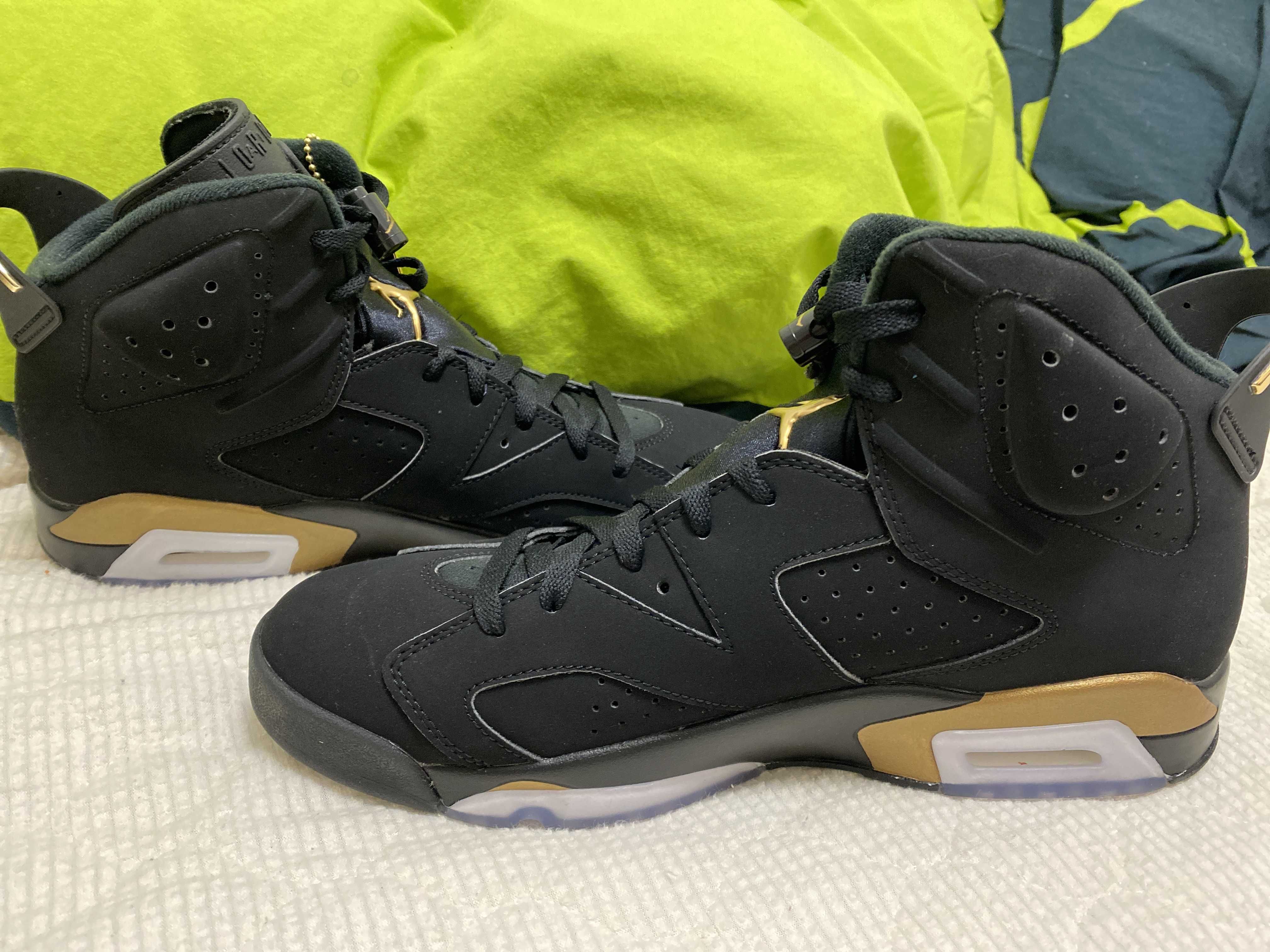 Nike Air Jordan 6 DMP "Black/Metallic Gold" (2020)