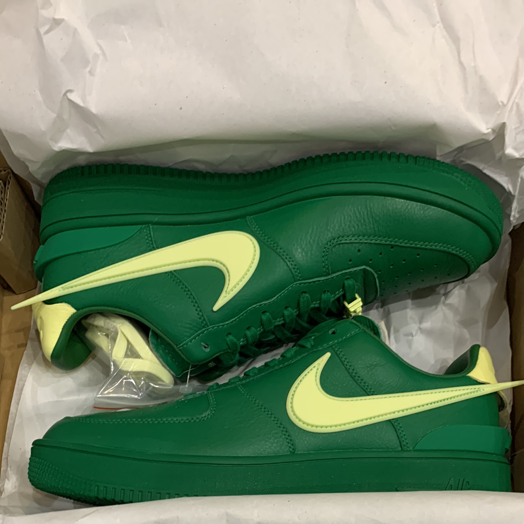 AMBUSH × Nike Air Force 1 Low "Pine Green and Citron"