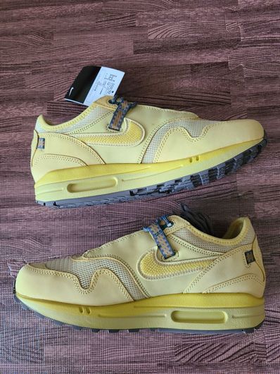 Travis Scott × Nike Air Max 1 "CACT.US Gold"