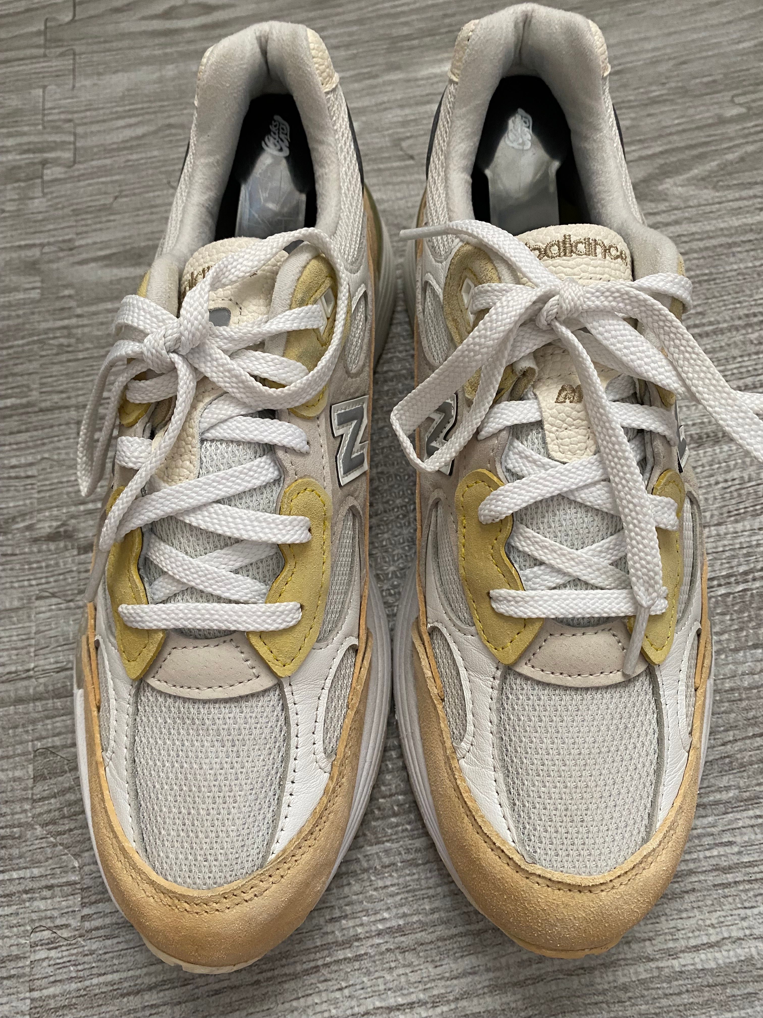 Paperboy × New Balance 992 "Fried Egg"