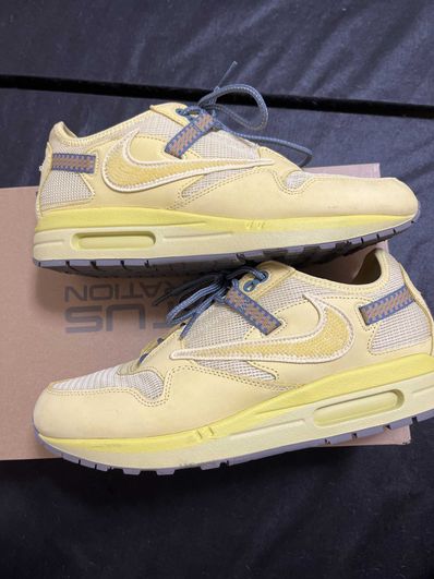 Travis Scott × Nike Air Max 1 "CACT.US Gold"