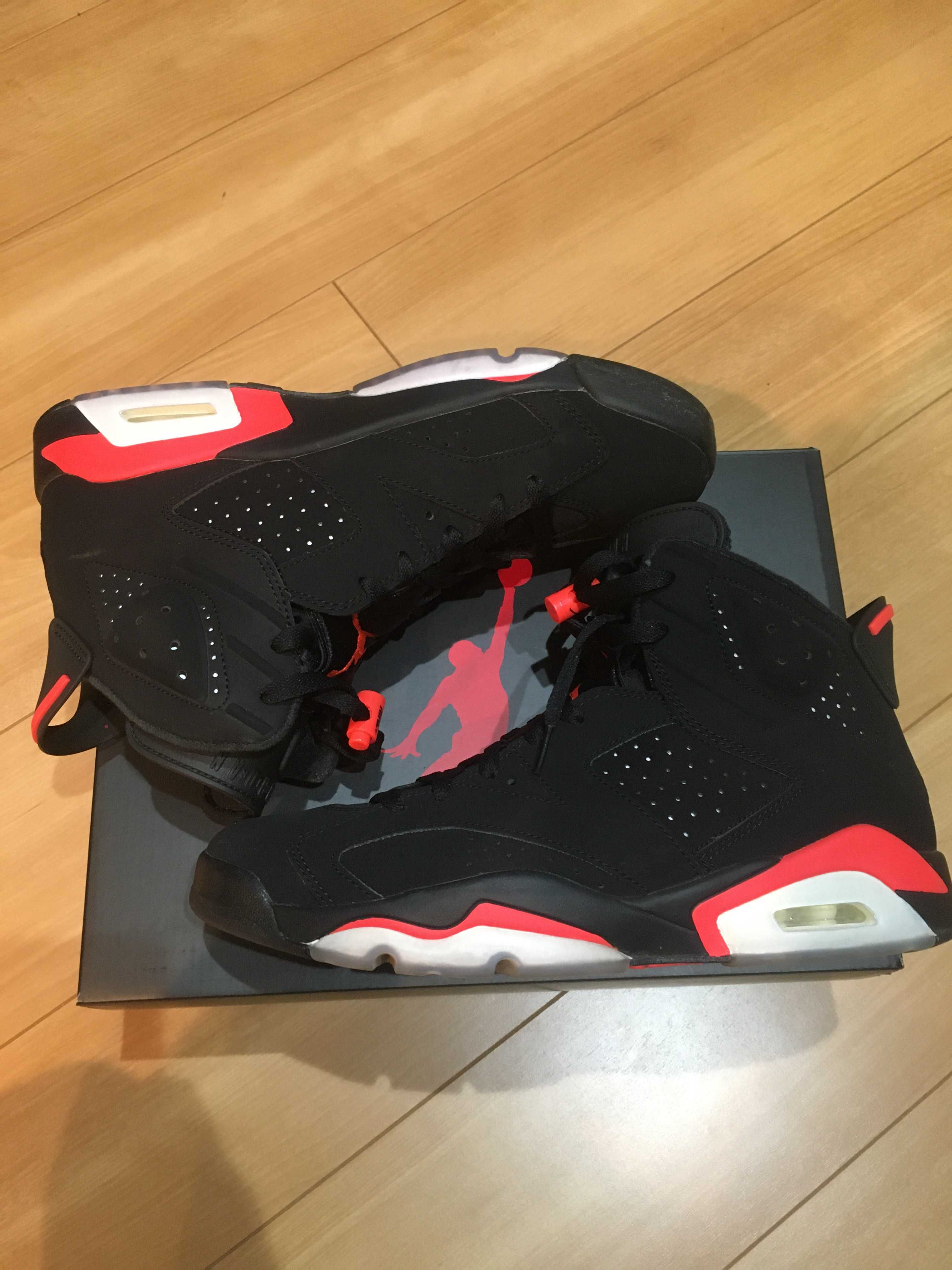 Nike Air Jordan 6 Retro OG "Black/Infrared"
