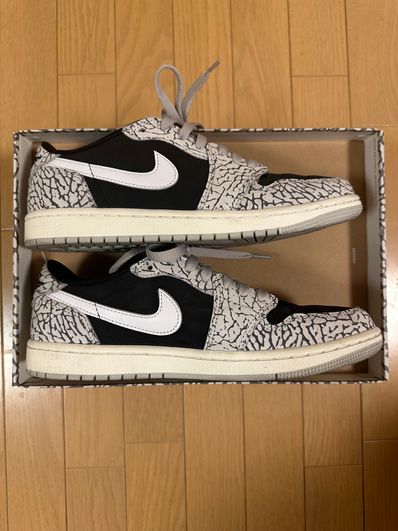 Nike Air Jordan 1 Retro Low OG "Black Cement"