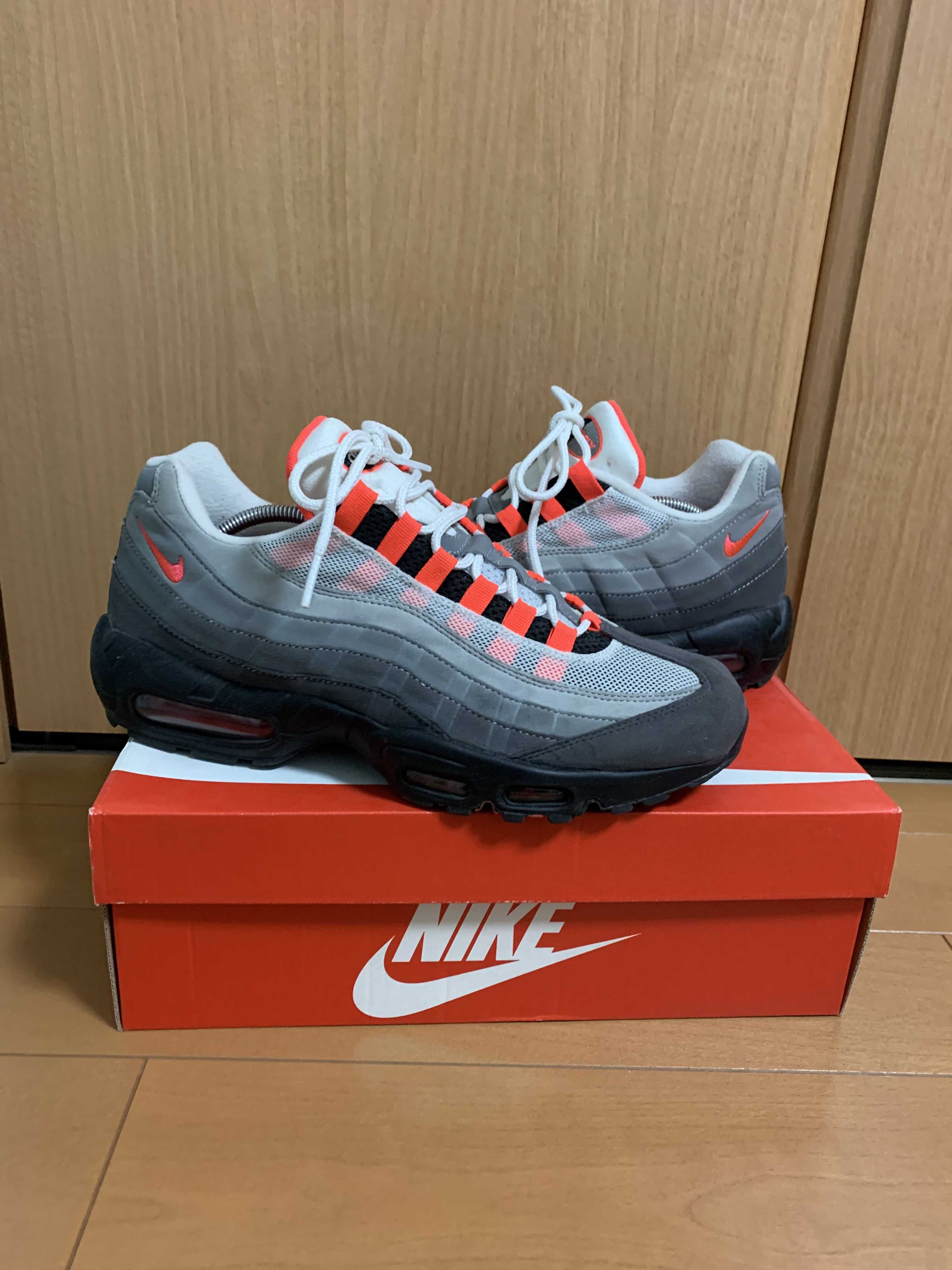 Nike Air Max 95 OG "White/Solar Red"