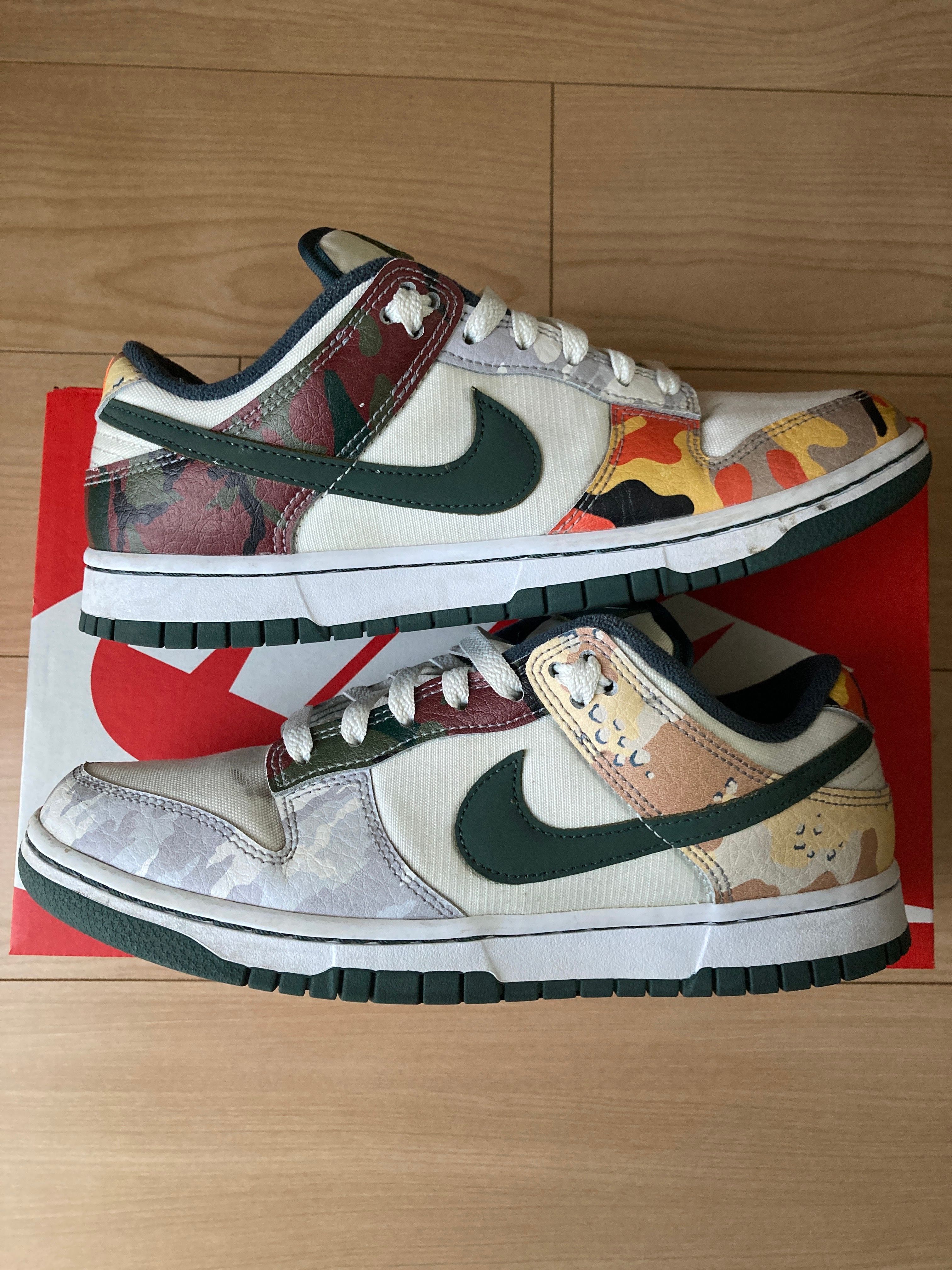 Nike Dunk Low "Sail Multi Camo"