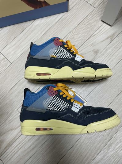 UNION × NIKE AIR JORDAN 4 "OFF NOIR"