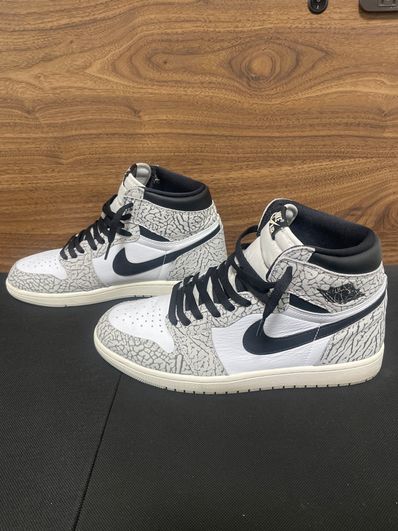 Nike Air Jordan 1 High OG "White Cement/Safari"