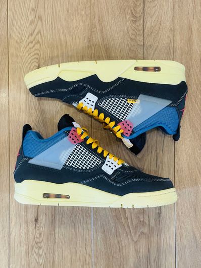 UNION × Nike Air Jordan 4 "Off Noir"