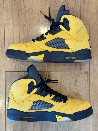 NIKE AIR JORDAN 5 "MICHIGAN"