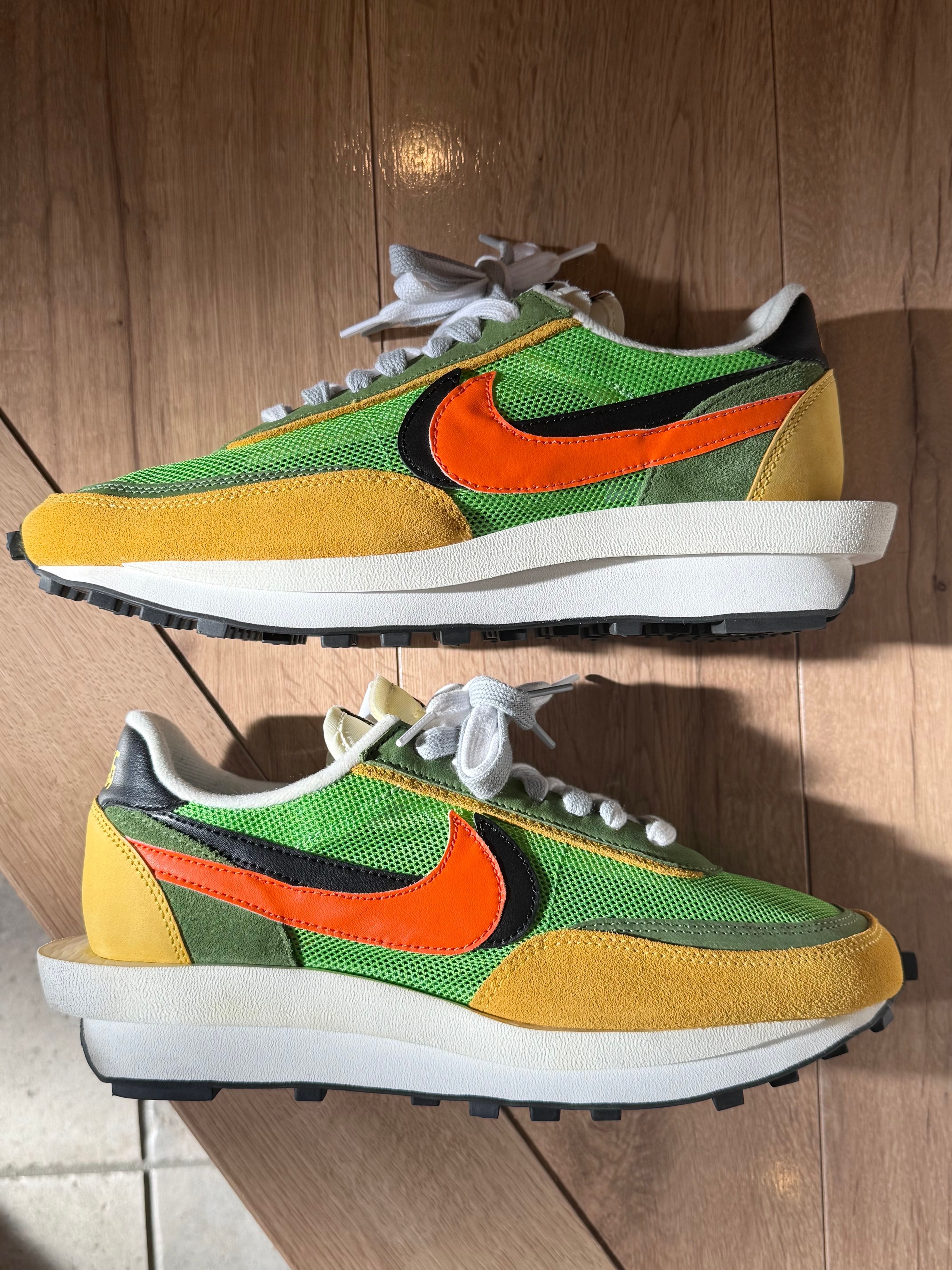 sacai × Nike LDV Waffle "Green"