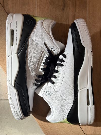 Fragment × Nike Air Jordan 3 "White/Black"