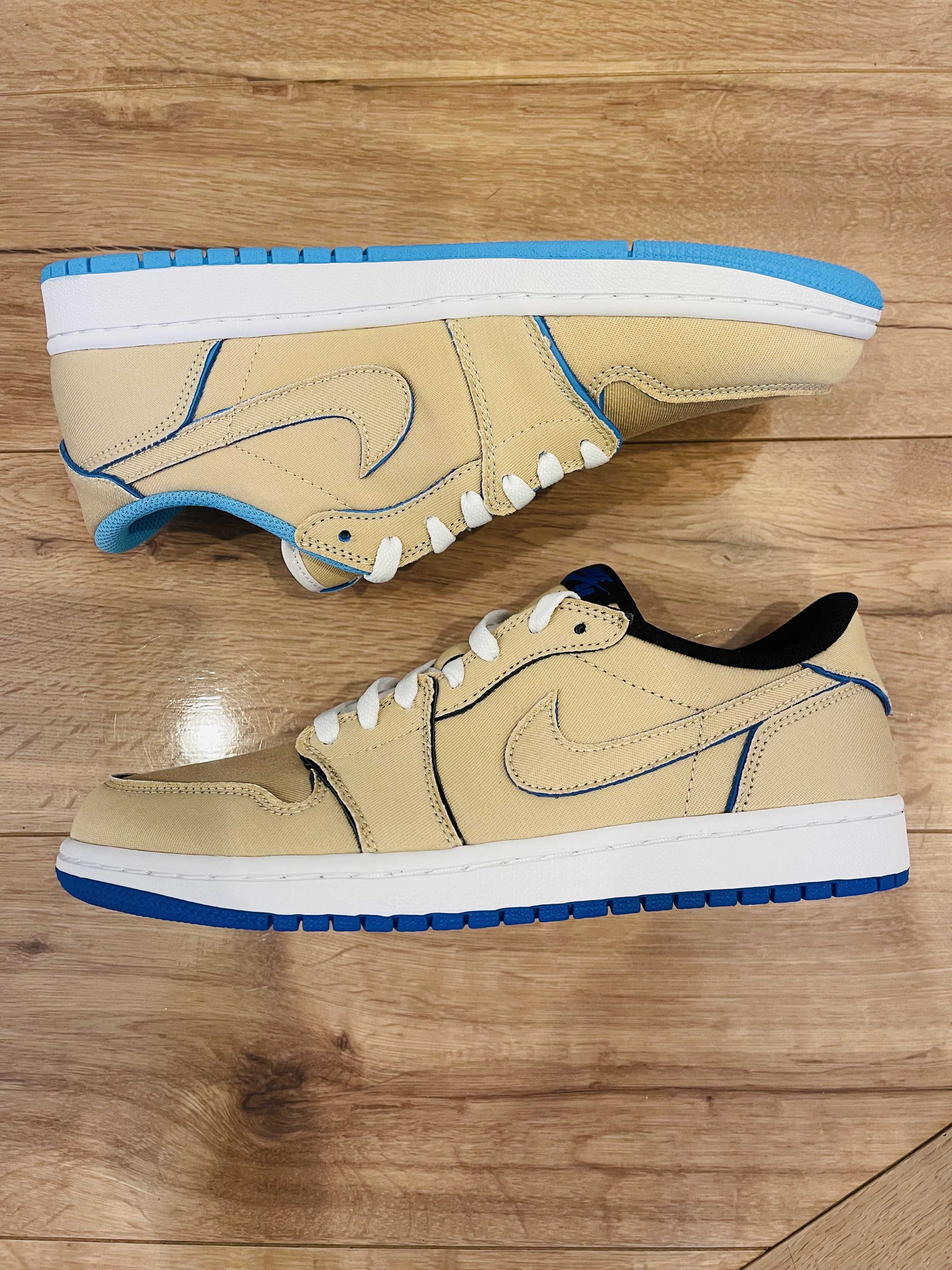 Nike SB Air Jordan 1 Low "Desert Ore/Royal Blue"