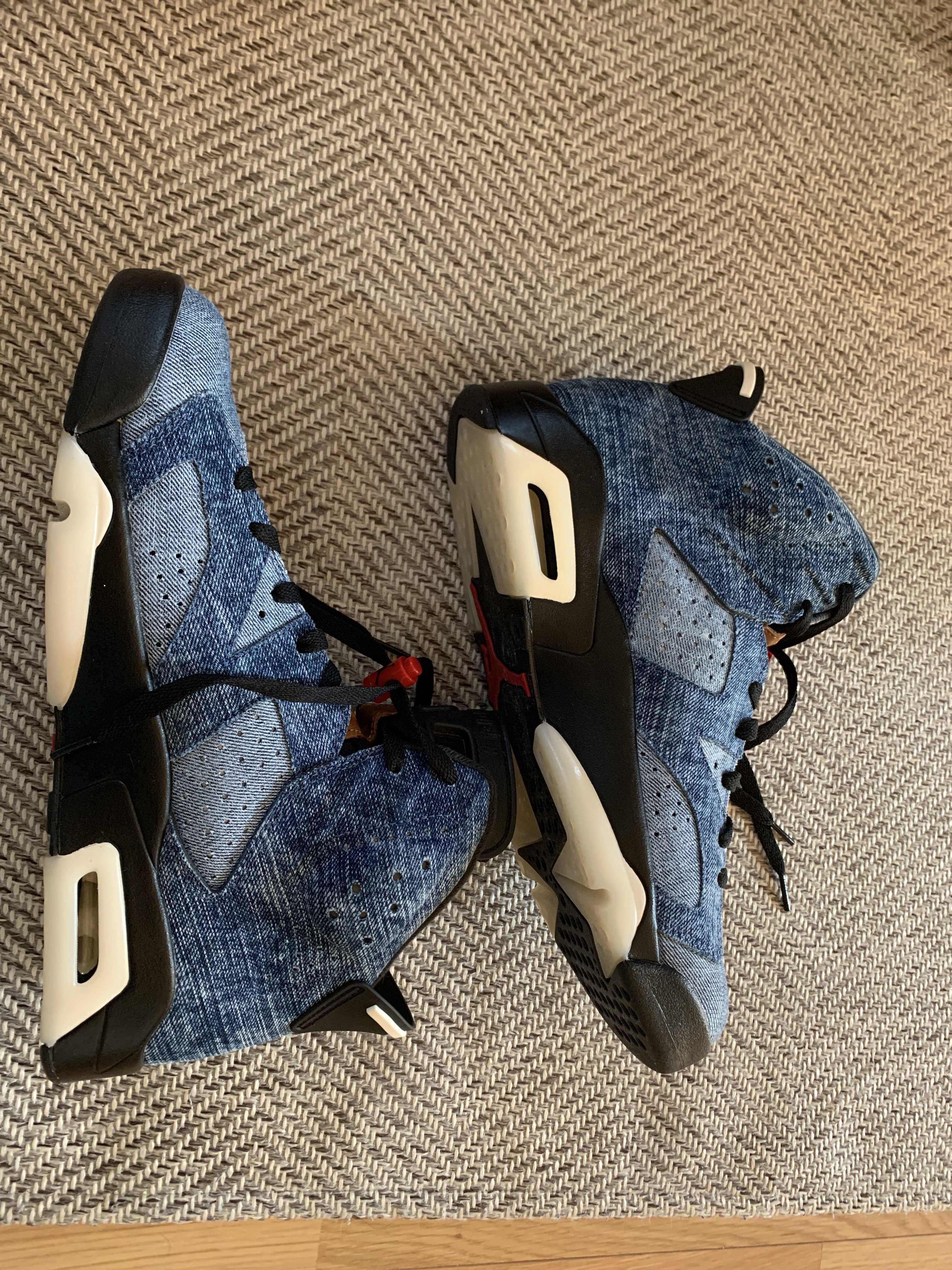 NIKE AIR JORDAN 6 "WASHED DENIM"