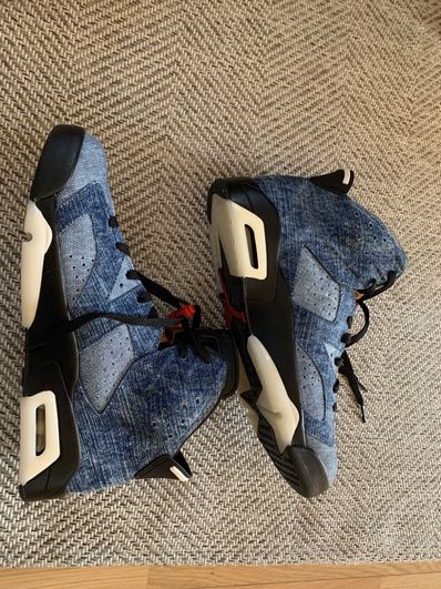 NIKE AIR JORDAN 6 "WASHED DENIM"