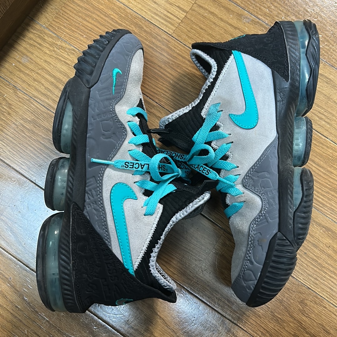 atmos × Nike LeBron 16 "Clear Jade"