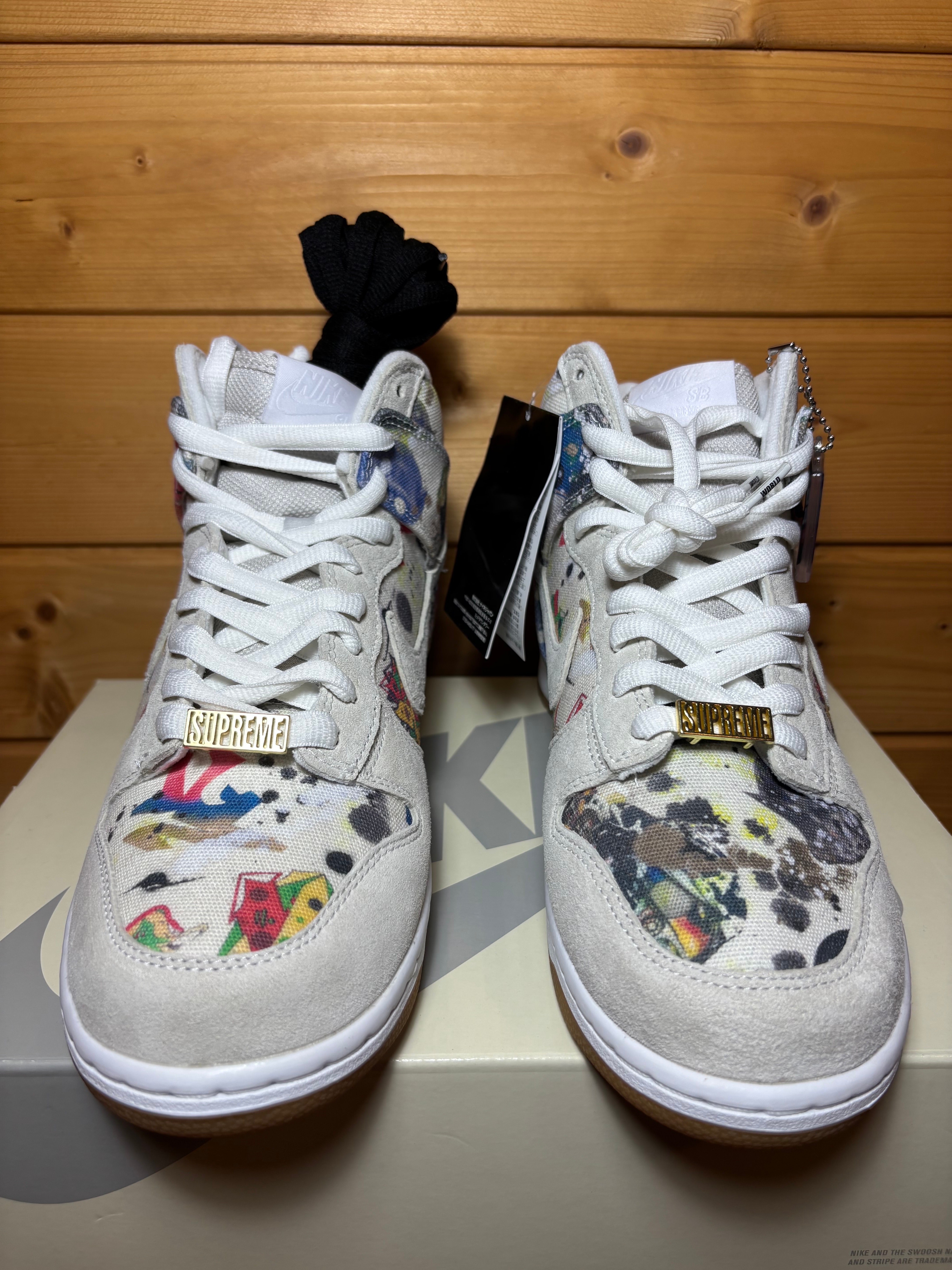 Supreme × Nike SB Dunk High "Rammellzee"