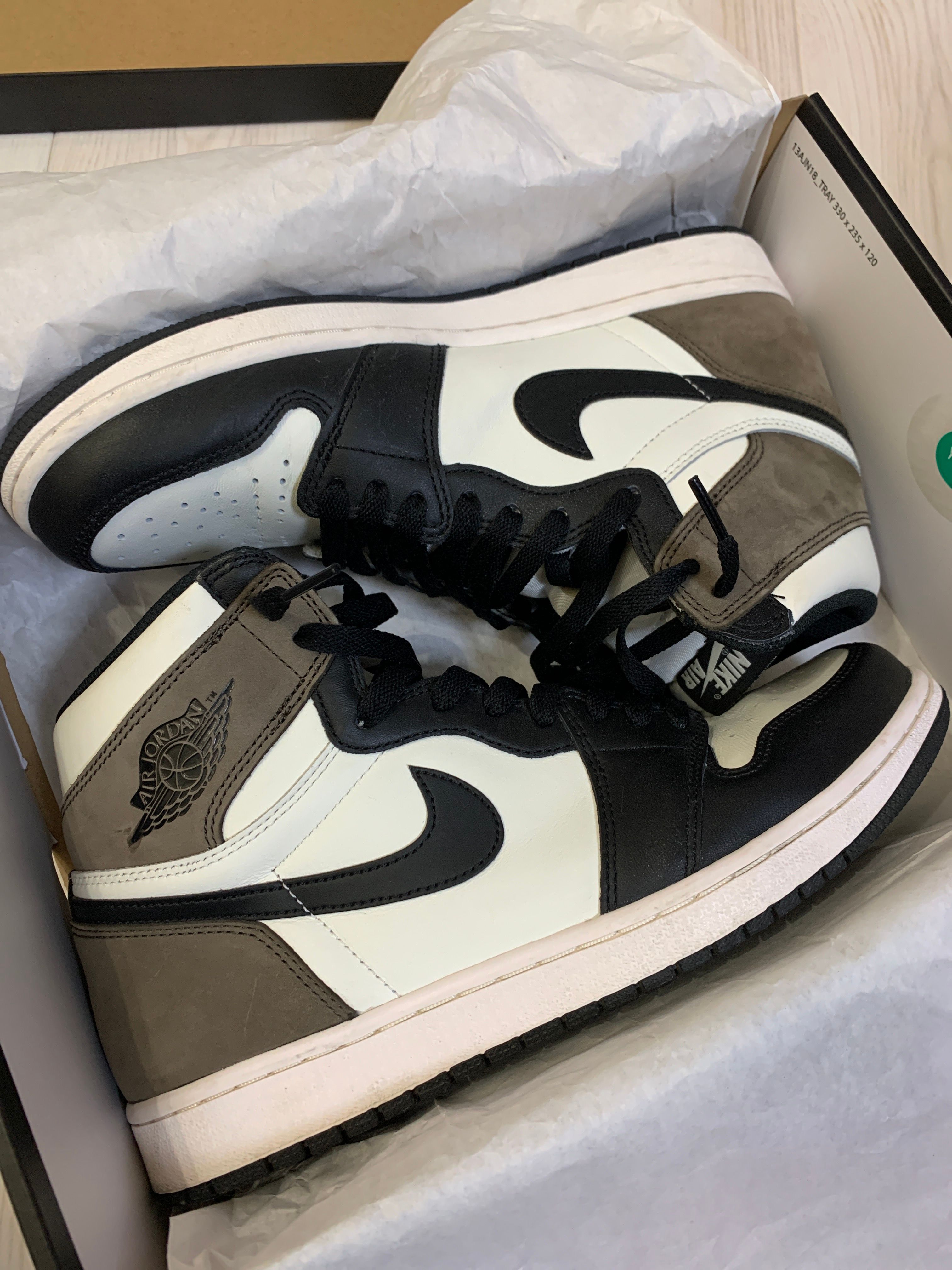 Nike Air Jordan 1 High OG "Sail/Dark Mocha/Black"