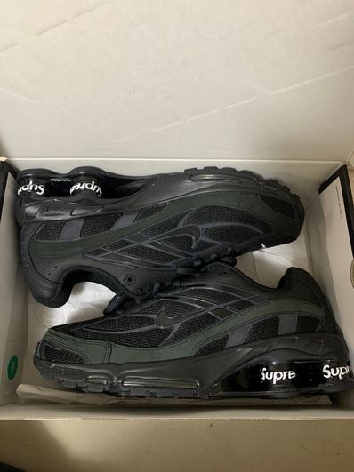 Supreme × Nike Shox Ride 2 "Black/Black-White"