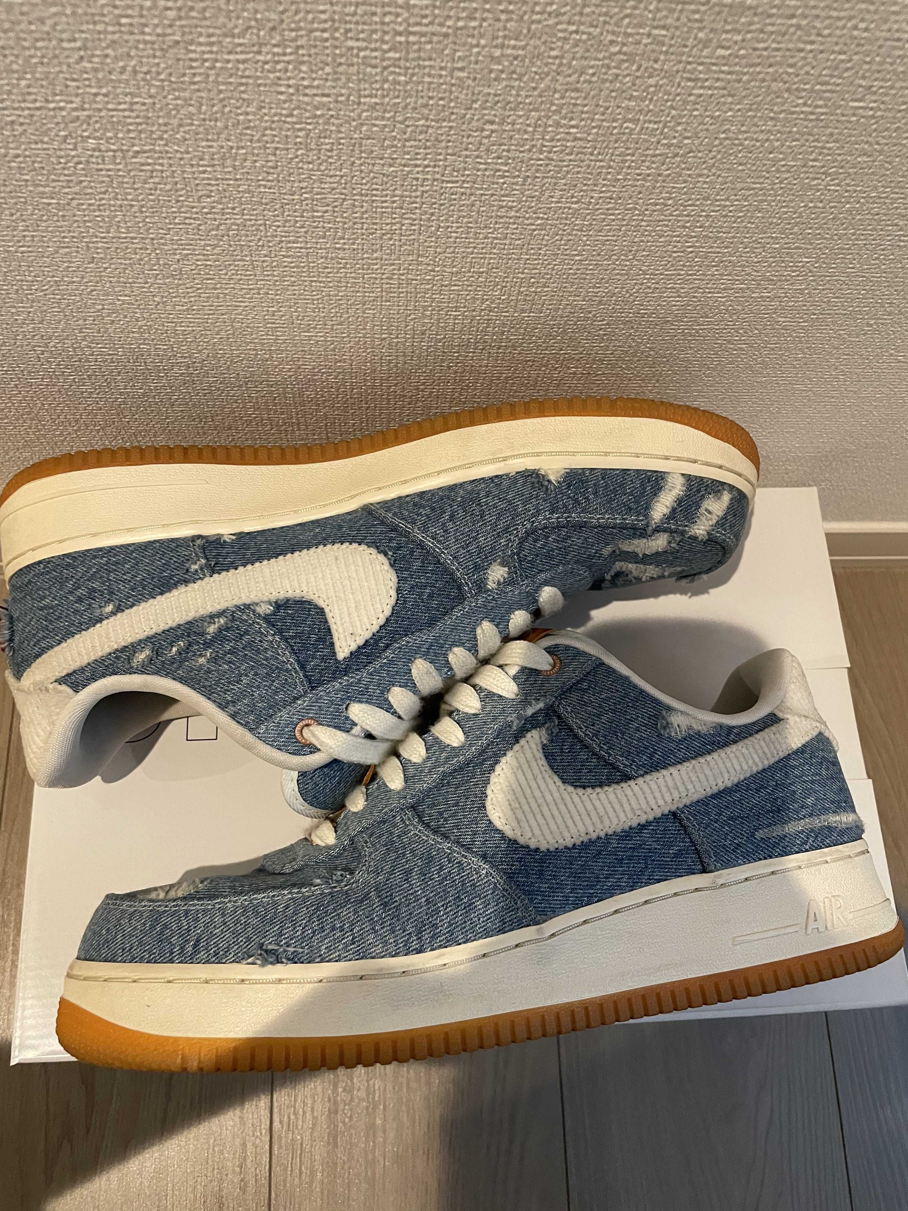 Levi’s®︎ × Nike Air Force 1 Low "White/Denim" (Nike By You)