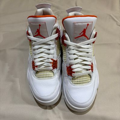 Nike Air Jordan 4 Retro "White/Team Orange"