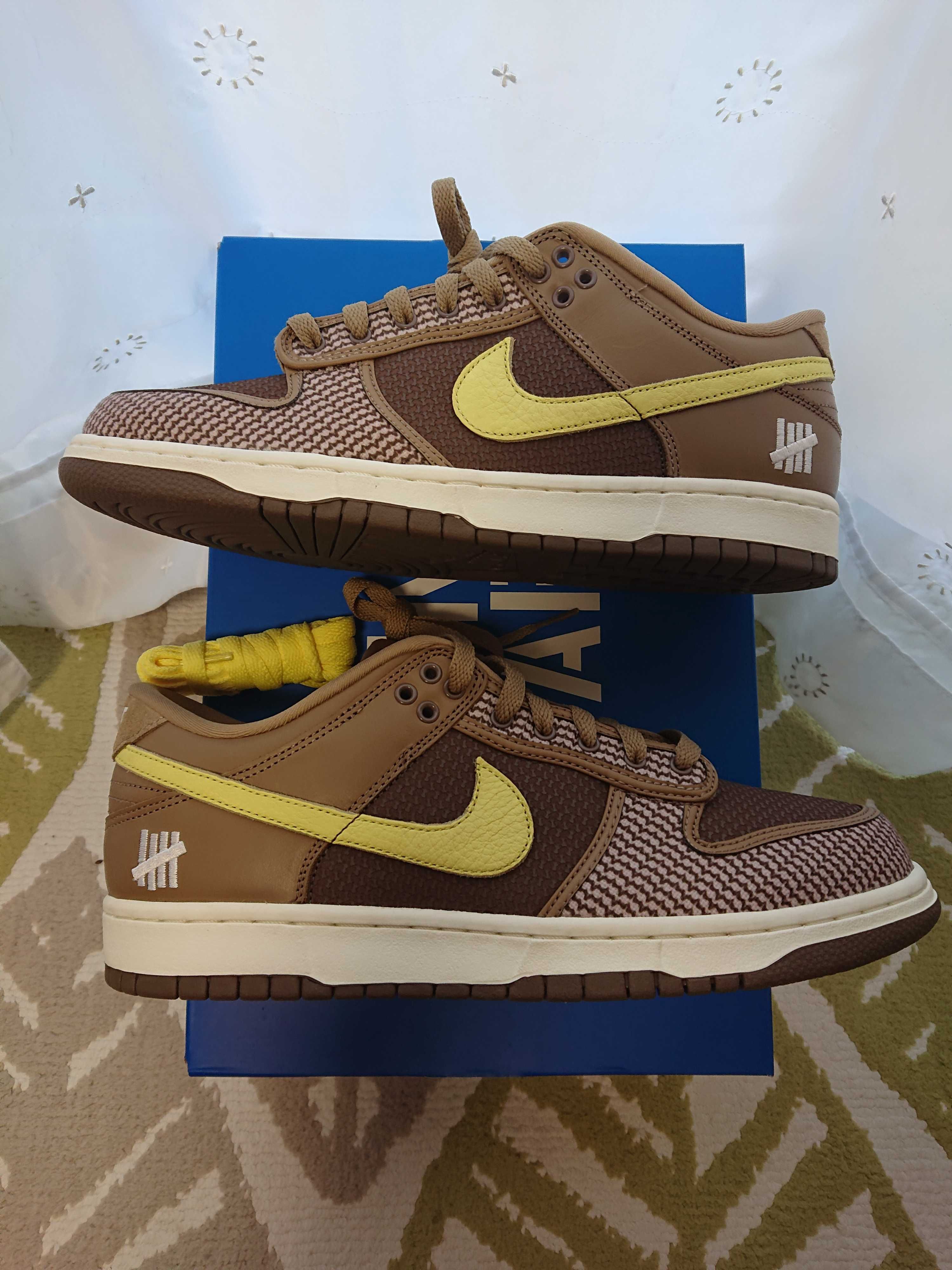 UNDEFEATED × Nike Dunk Low SP  "Canteen/Lemon Frost/Palomino"