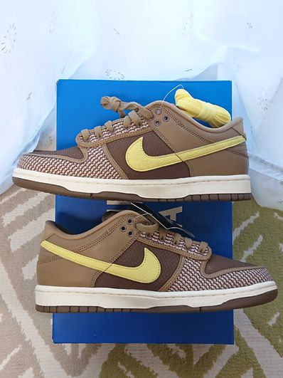 UNDEFEATED × Nike Dunk Low SP "Canteen/Lemon Frost/Palomino"