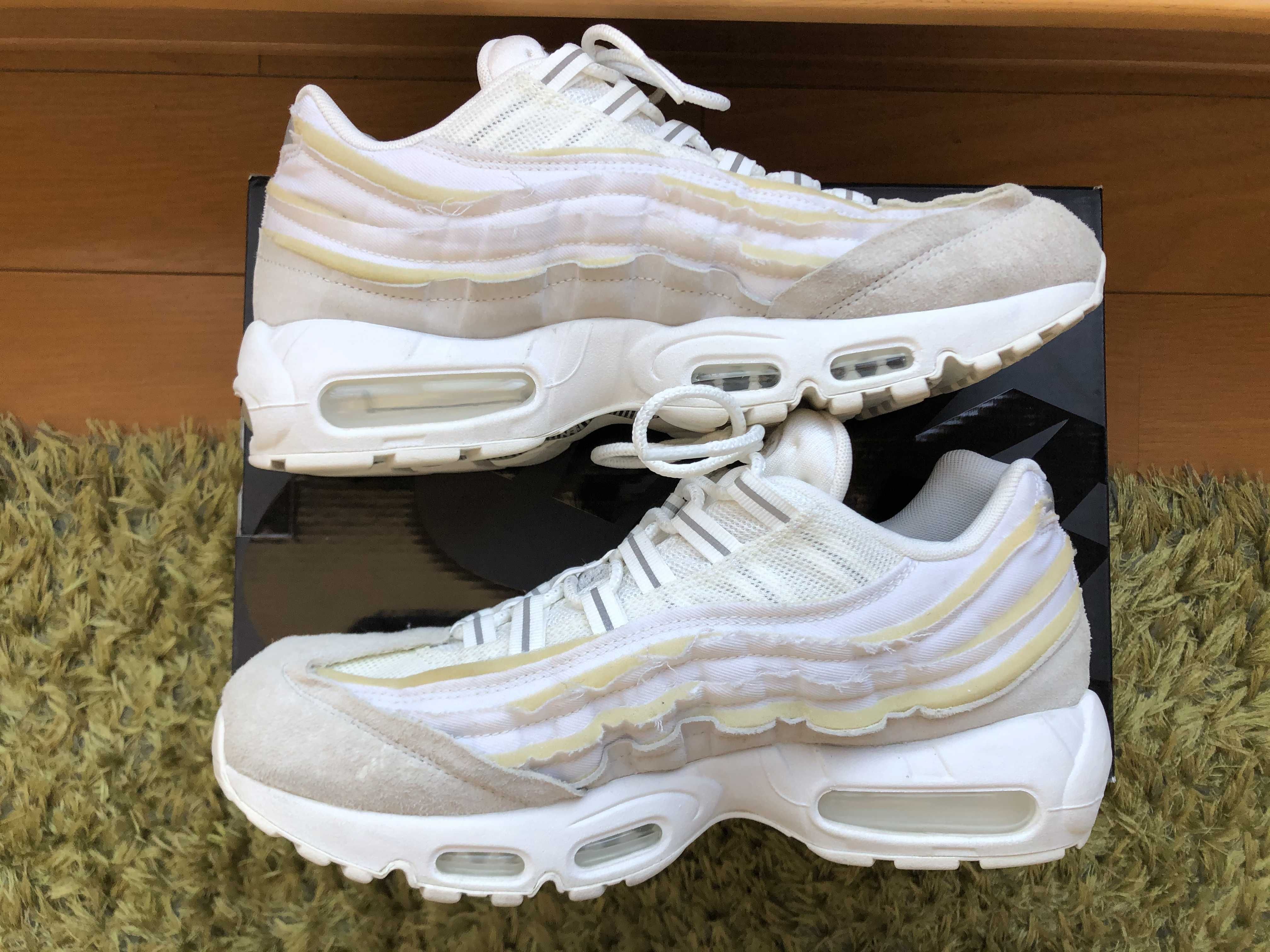 COMME des GARCONS × Nike Air Max 95 "White"