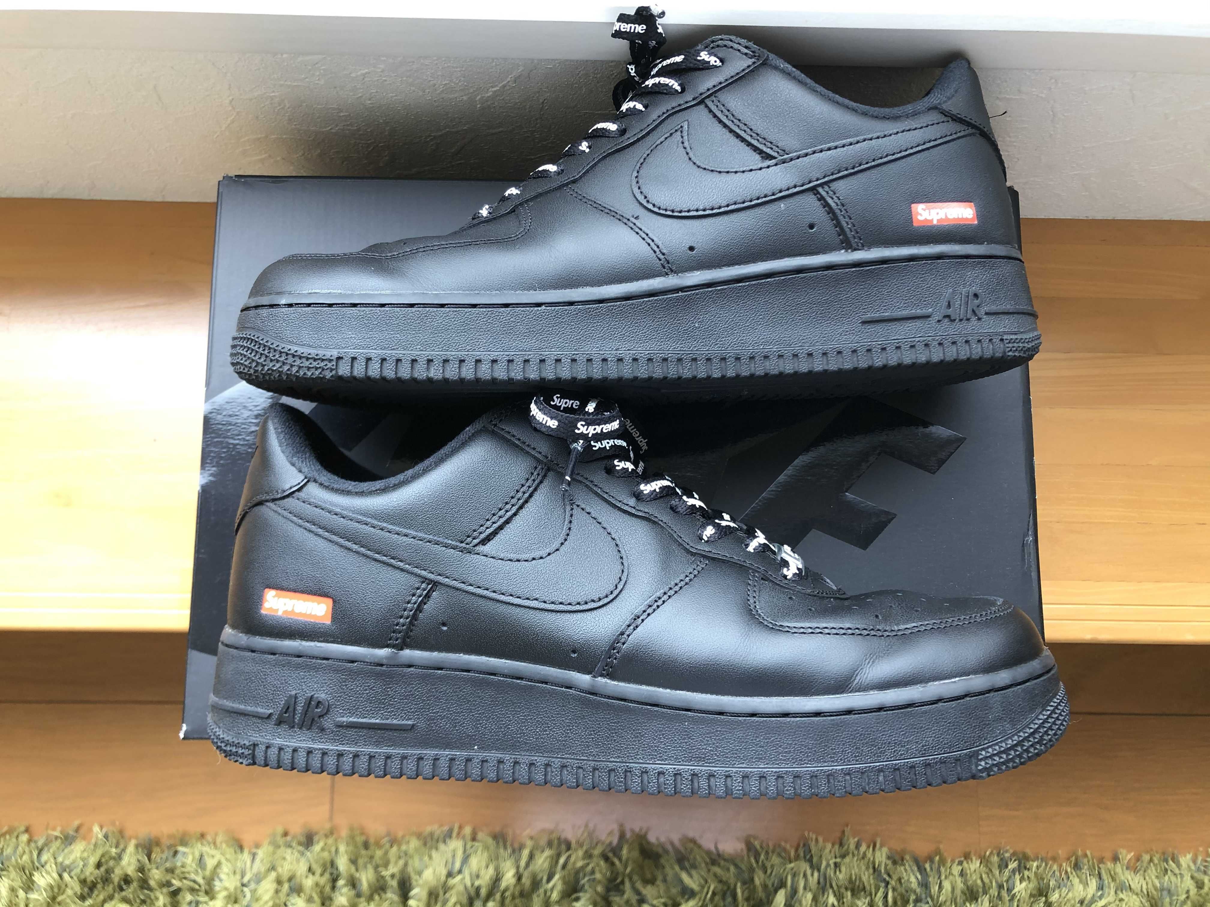 Supreme × Nike Air Force 1 Low "Black"