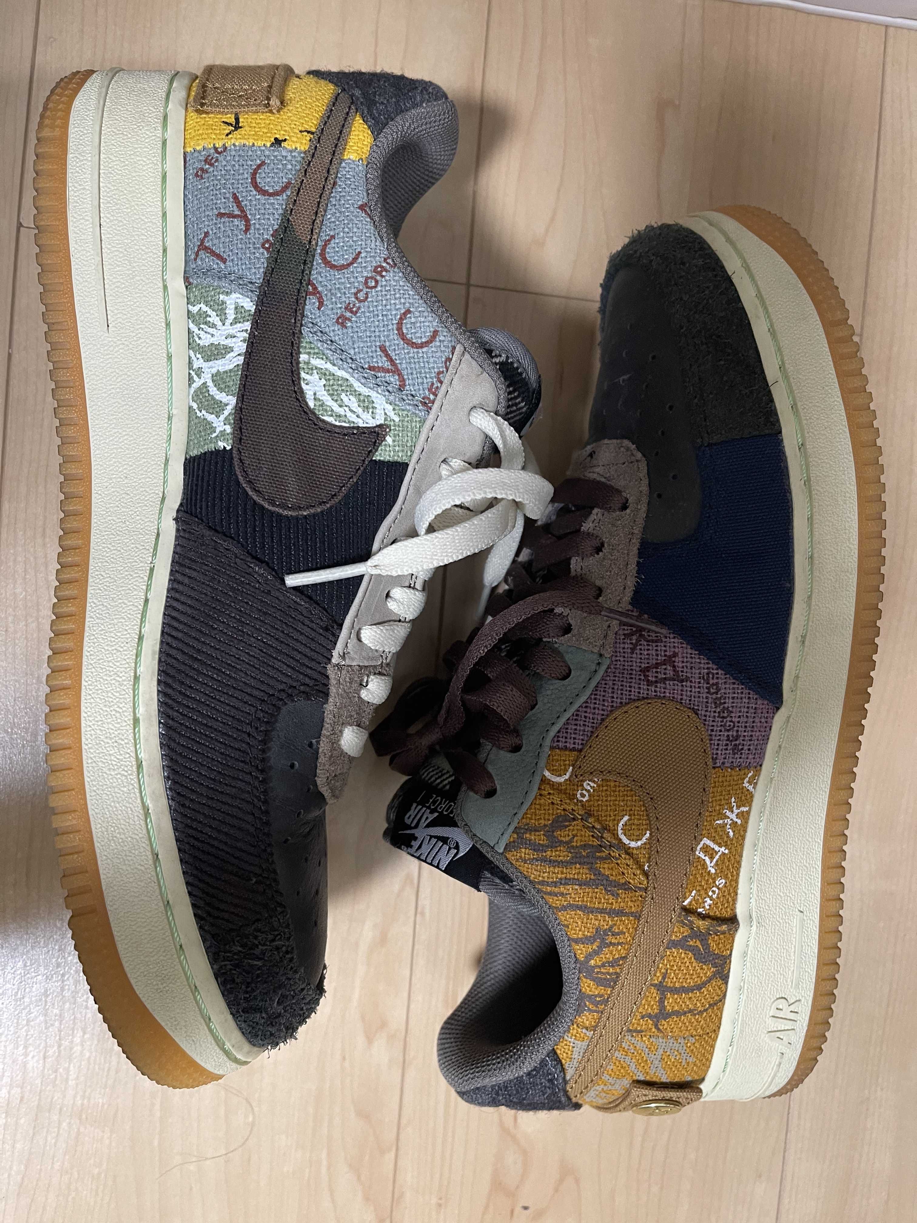 Travis Scott × Nike Air Force 1 Low Cactus Jack "Multi Color"