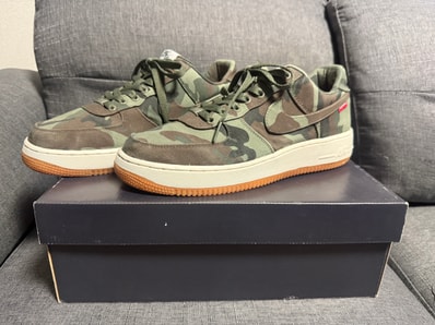Supreme × Nike Air Force 1 Low "Camouflage"