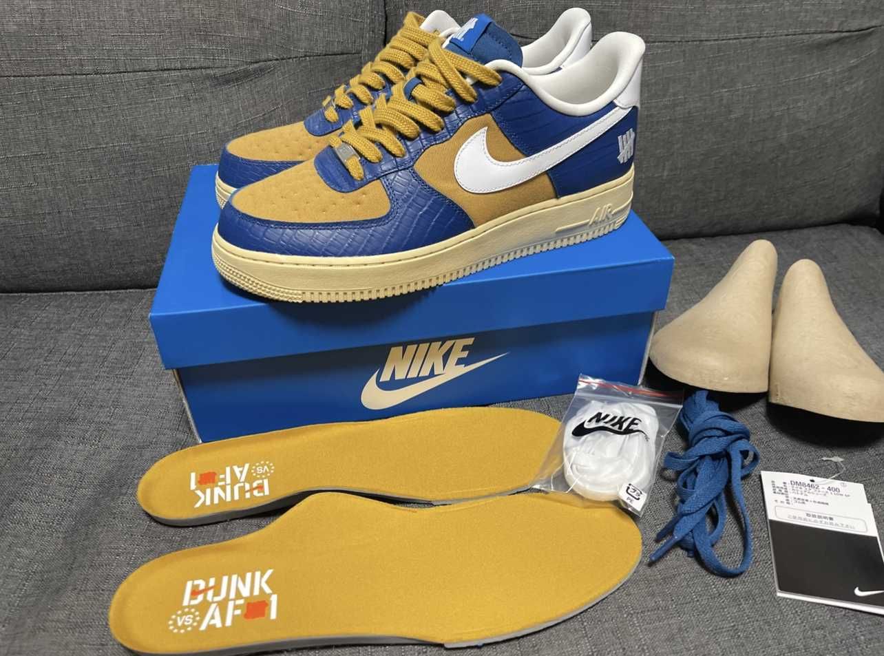 UNDEFEATED × Nike Air Force 1 Low "5 On It"