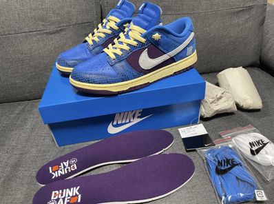 UNDEFEATED × Nike Dunk Low SP "Royal"